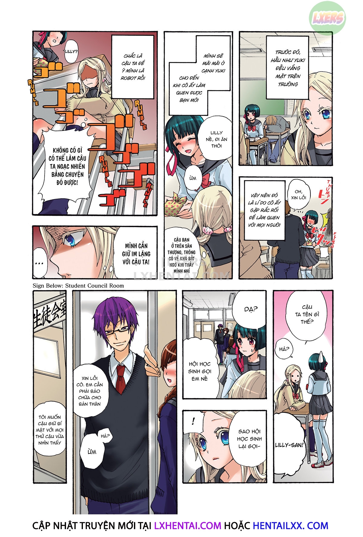 Đọc truyện hentai Robot thú cưng Lilly - Chap 5