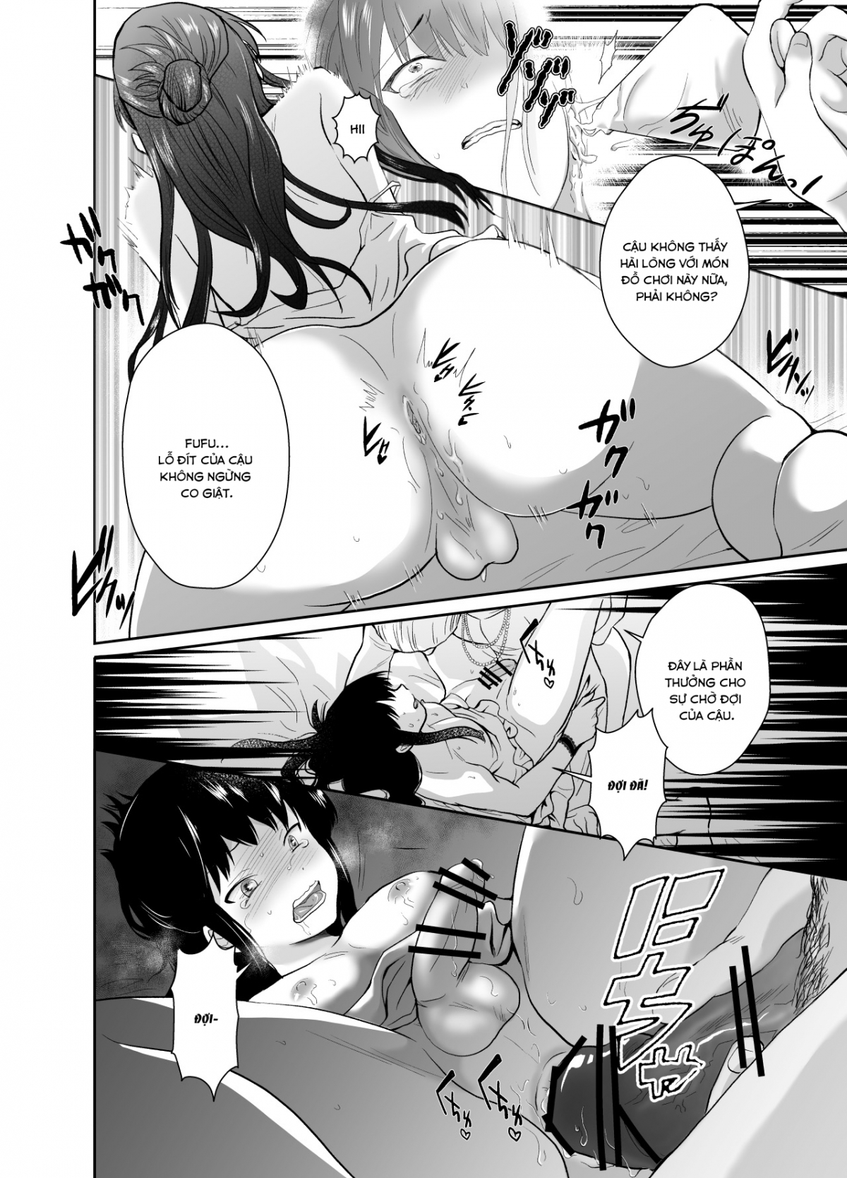 Đọc truyện hentai Kawaisou na Ouji-sama wa Warui Mahou de Oshiro no Mesu Benki ni Sarete Shimaimashita - Chap 1