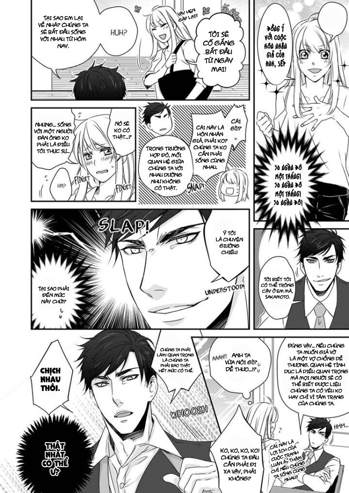 Đọc truyện hentai Giratsuki joushi to gisou kekkon! - Chương 1: Hôn nhân giả!?