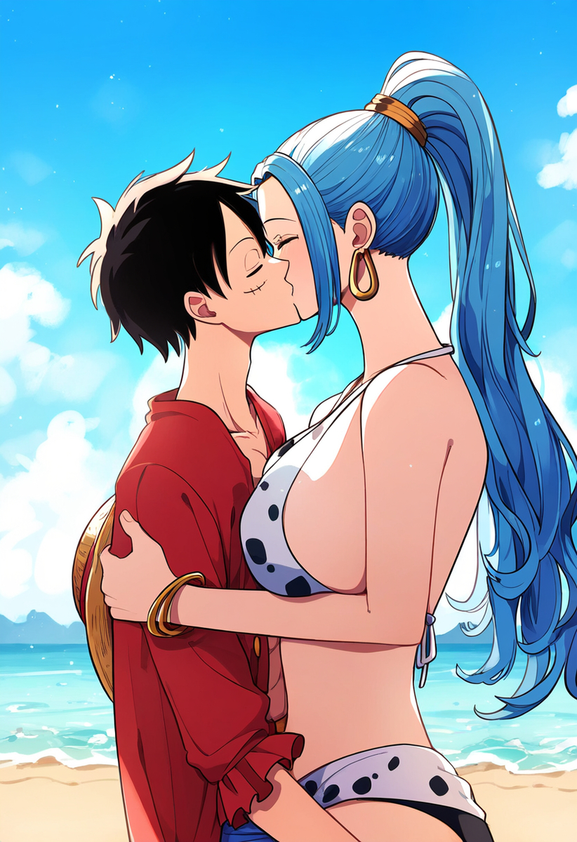 Đọc truyện hentai Tuyển tập Albums Art hentai - Chap 38 - Luffy vs Vivi