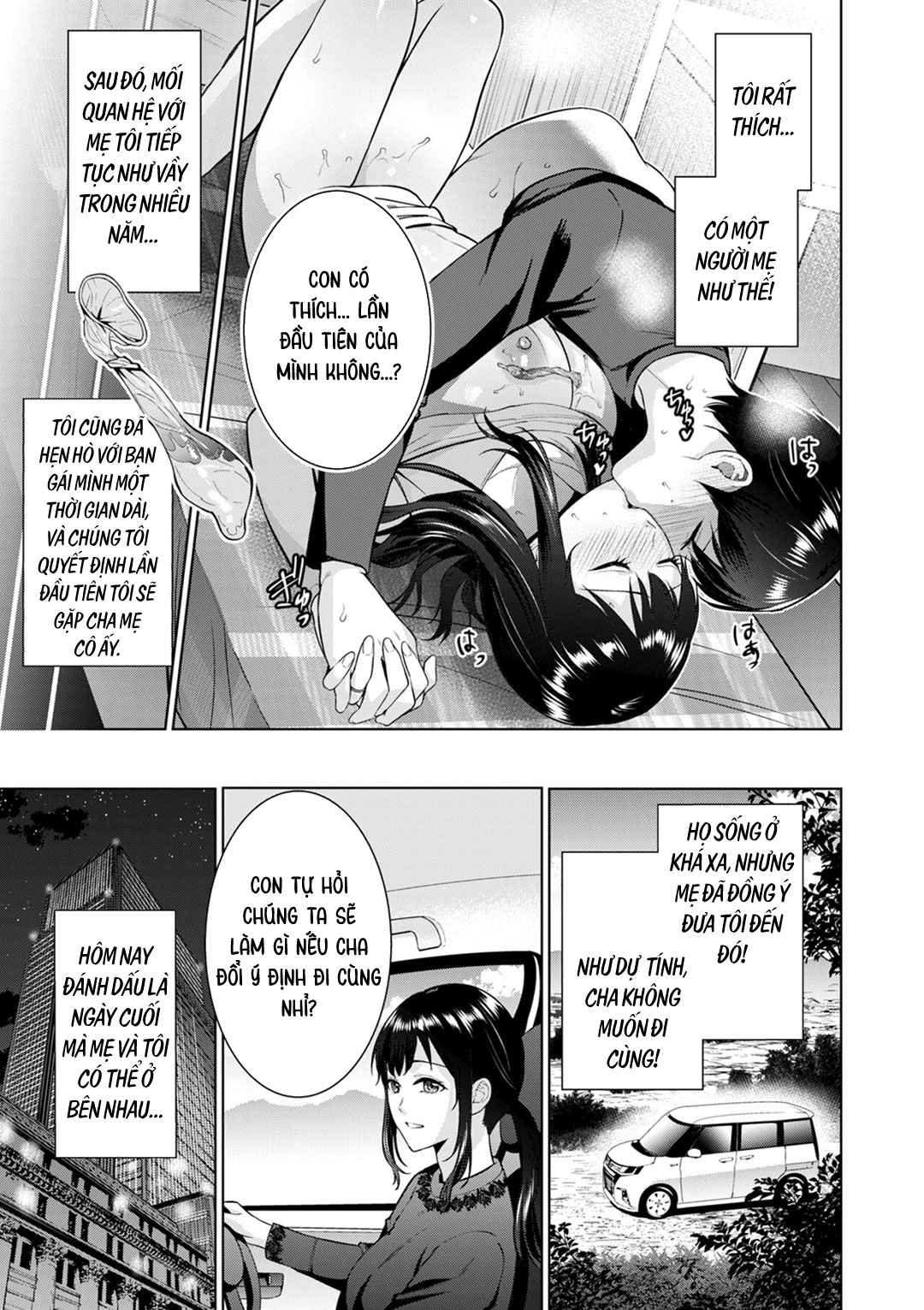 Đọc truyện hentai Lễ cưới bí mật với mẹ! - Oneshot