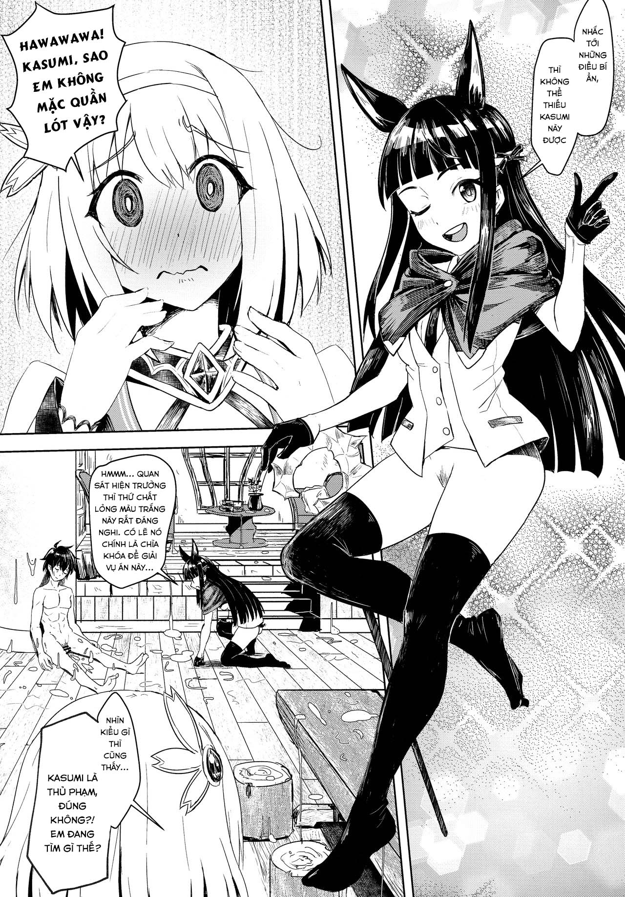 Đọc truyện hentai Outo no Meitantei Inyuu no Sanjuushi - Oneshot