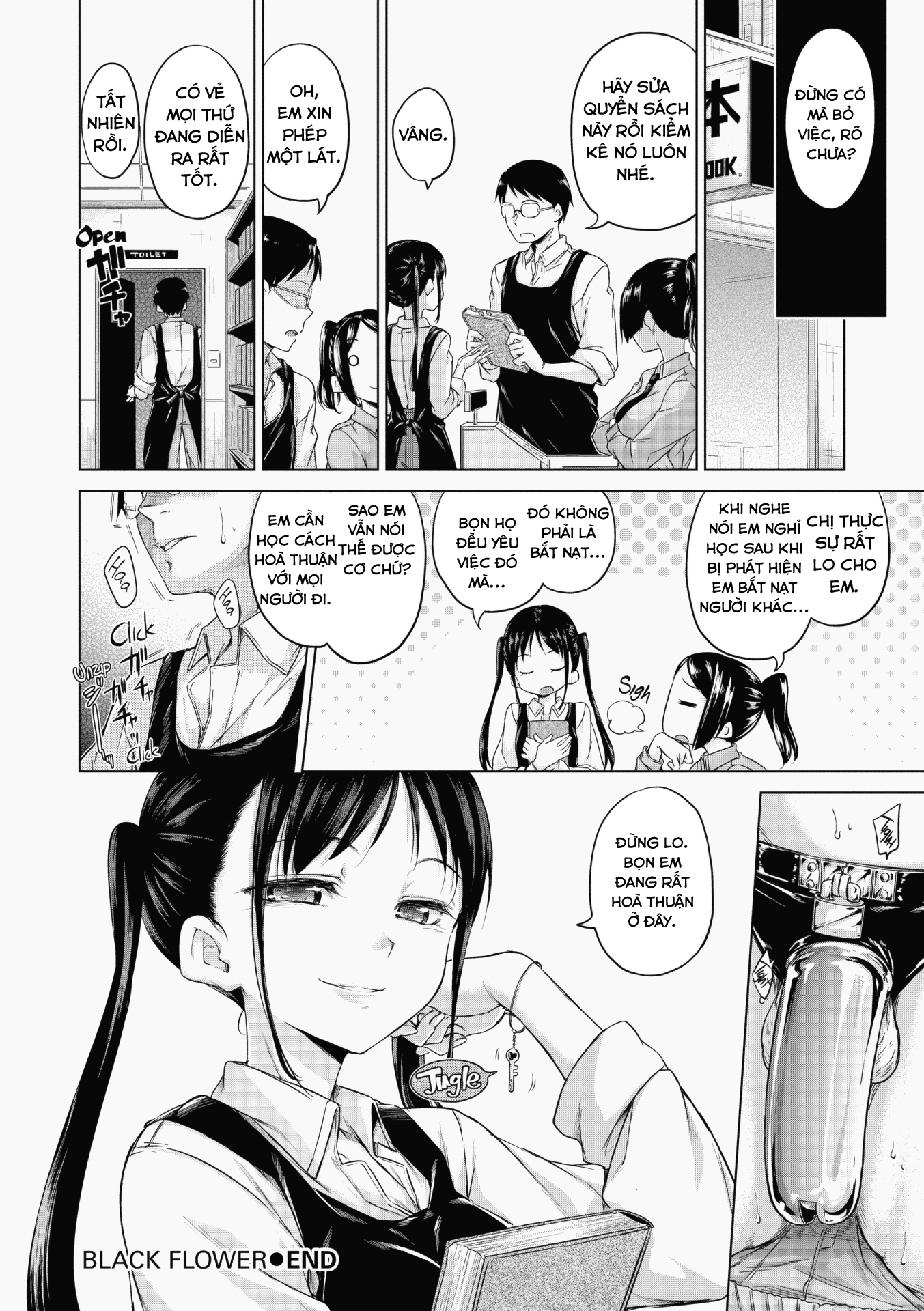 Đọc truyện hentai Bông hoa đen - Oneshot