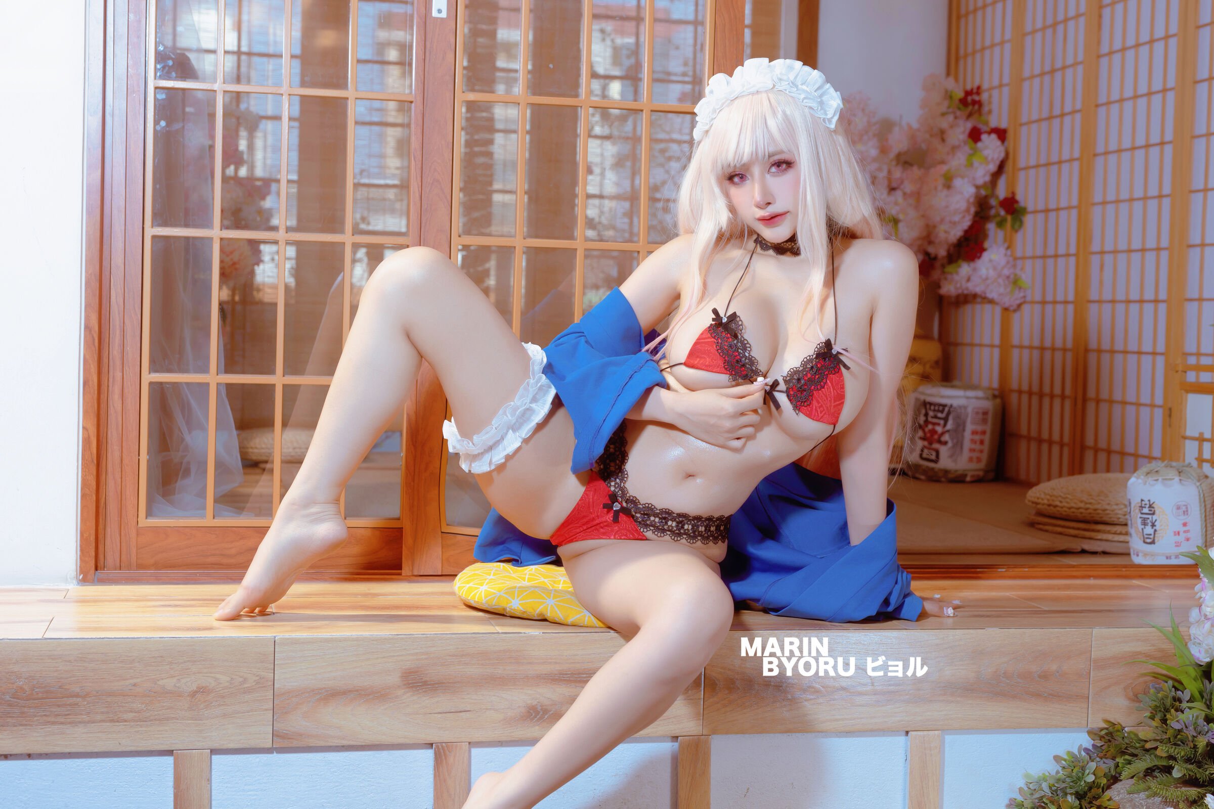 Đọc truyện hentai Tuyển tập Albums siêu phẩm Cosplay - Chap 267 - Byoru-Marin Red