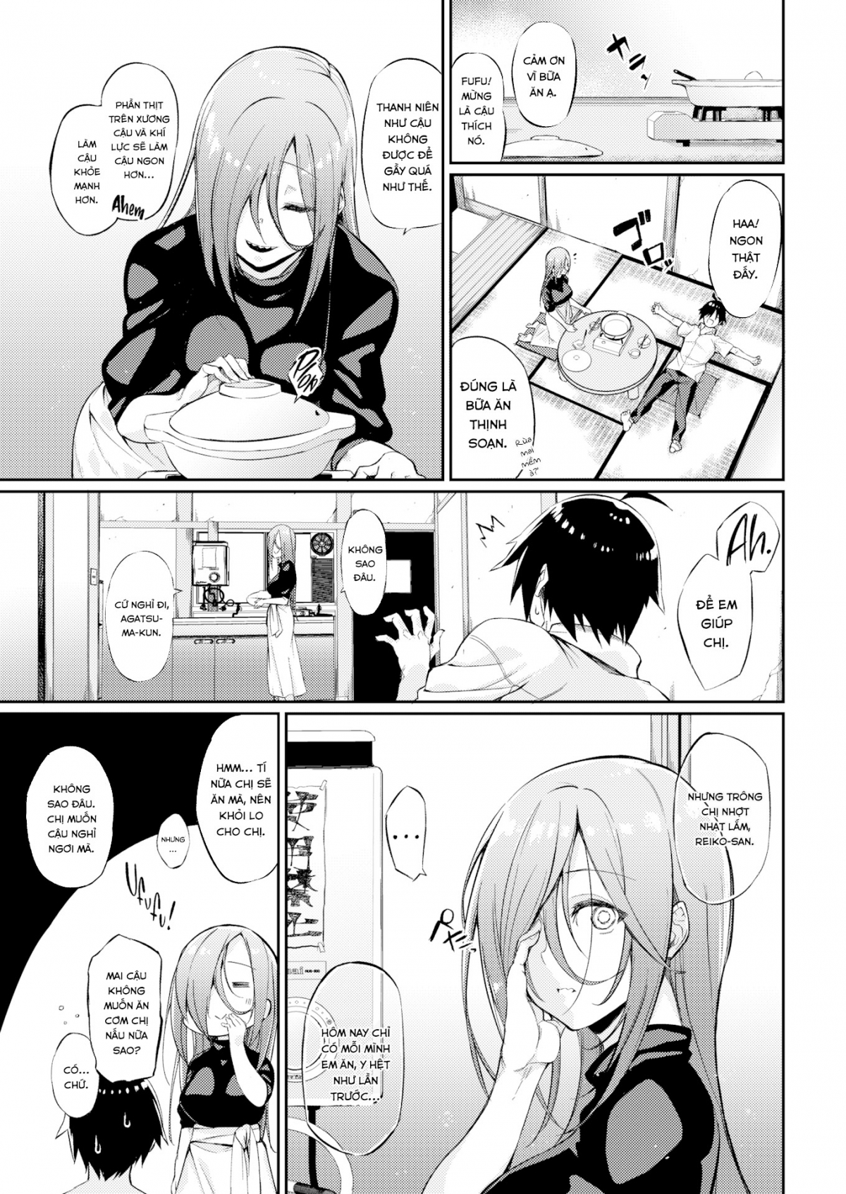 Đọc truyện hentai Reiko-san next door - Oneshot