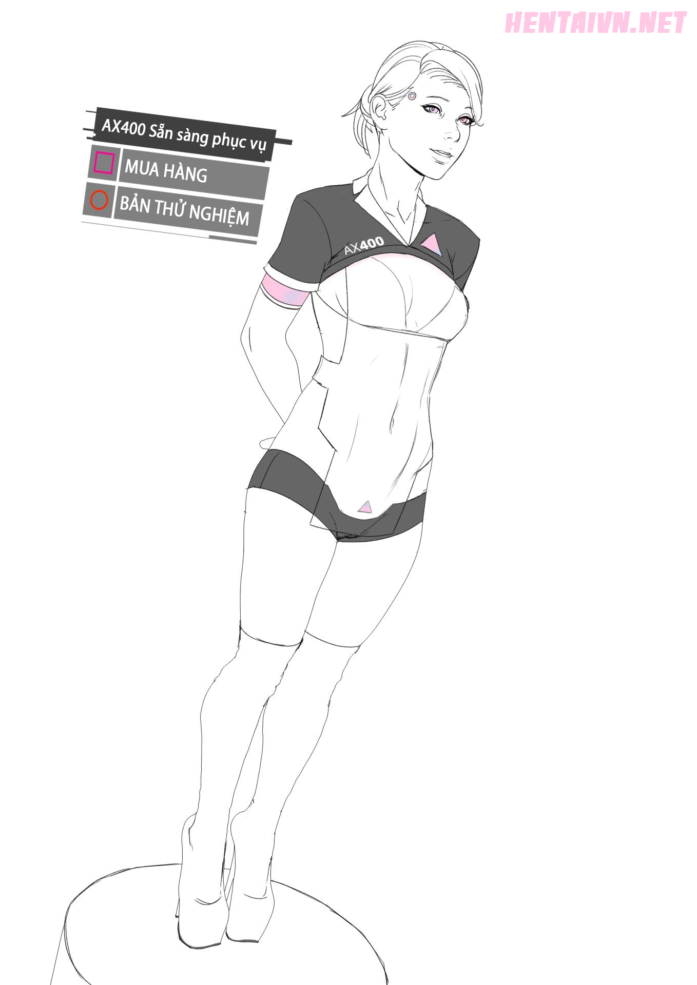 Đọc truyện hentai Detroit: Become Sexdoll - Oneshot