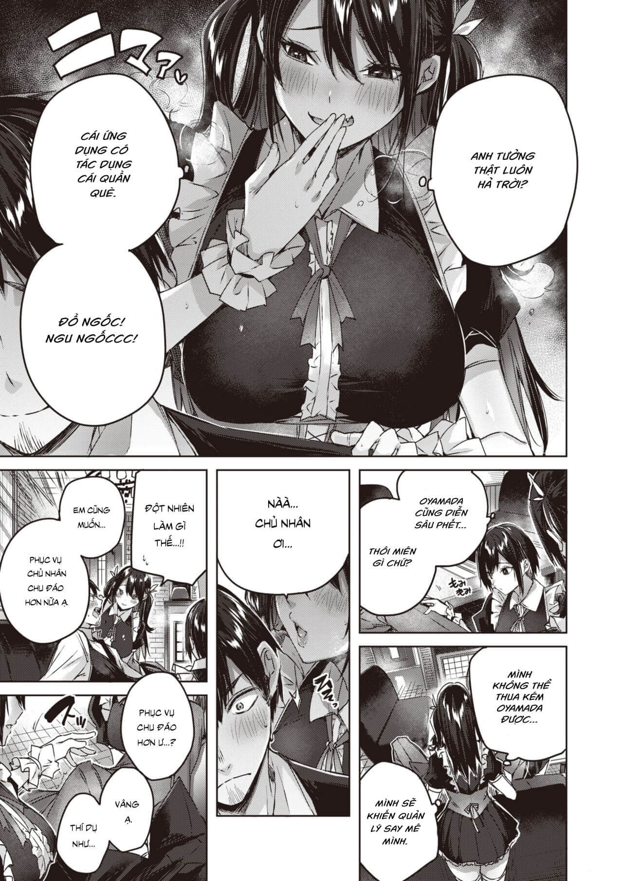 Đọc truyện hentai Câu Chuyện Thôi Miên Và 2 Nàng Hầu - Oneshot (có che)