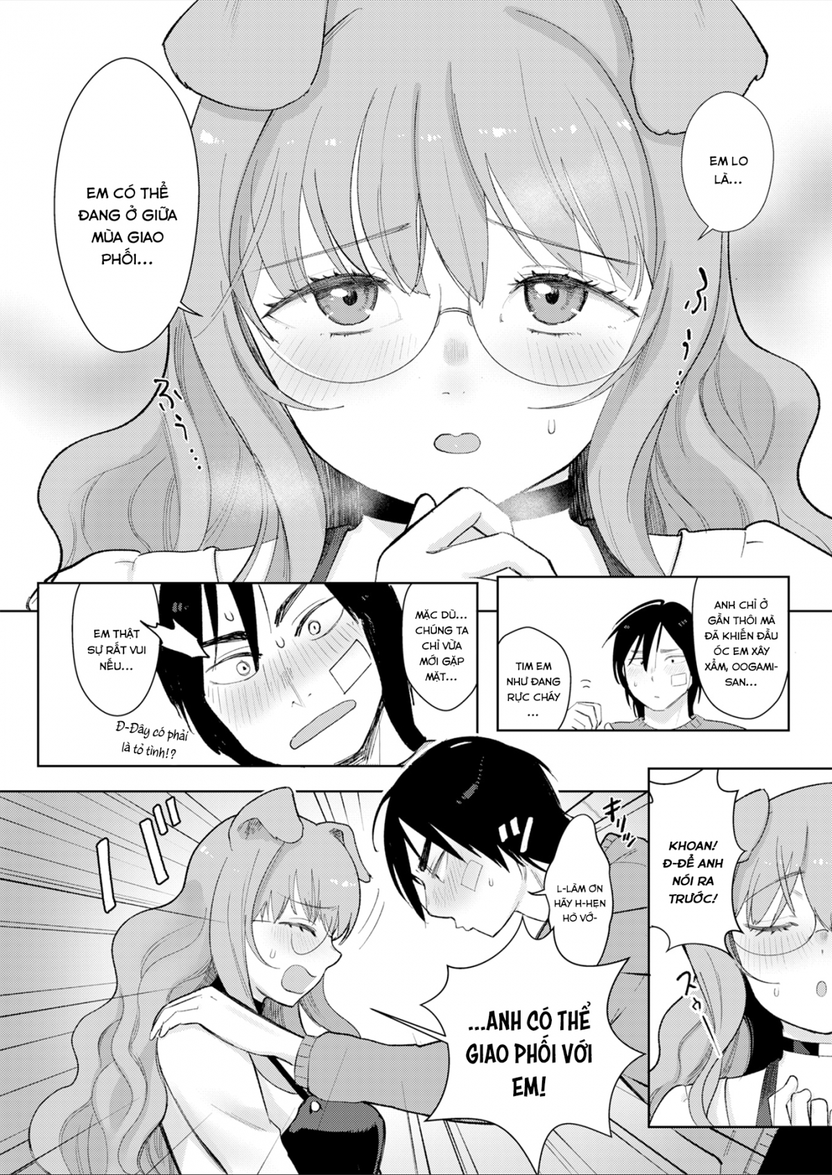 Đọc truyện hentai Nàng Cún và Chàng Sói - Oneshot