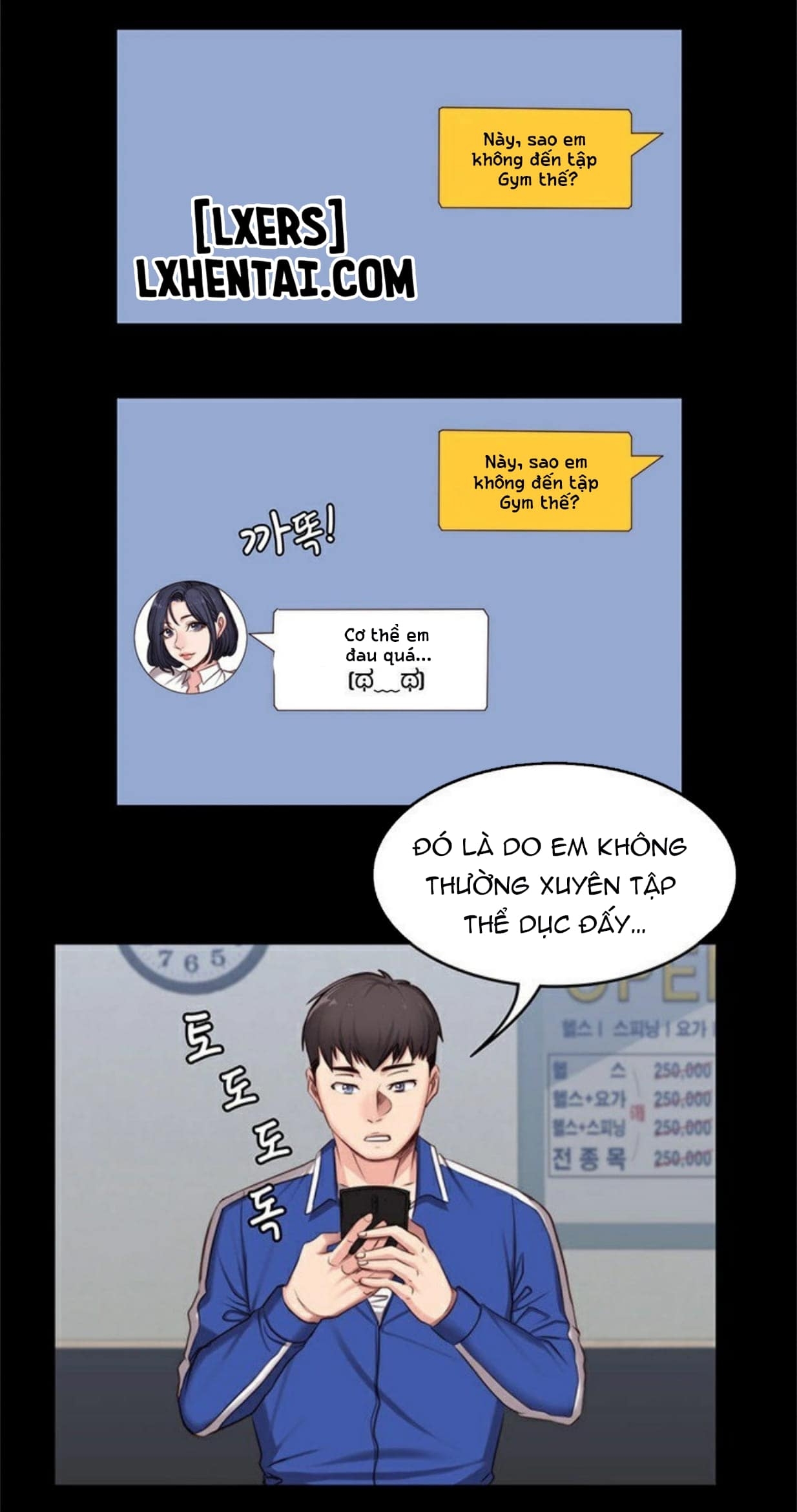 Đọc truyện hentai Huấn Luyện Viên Thể Hình - Chap 4