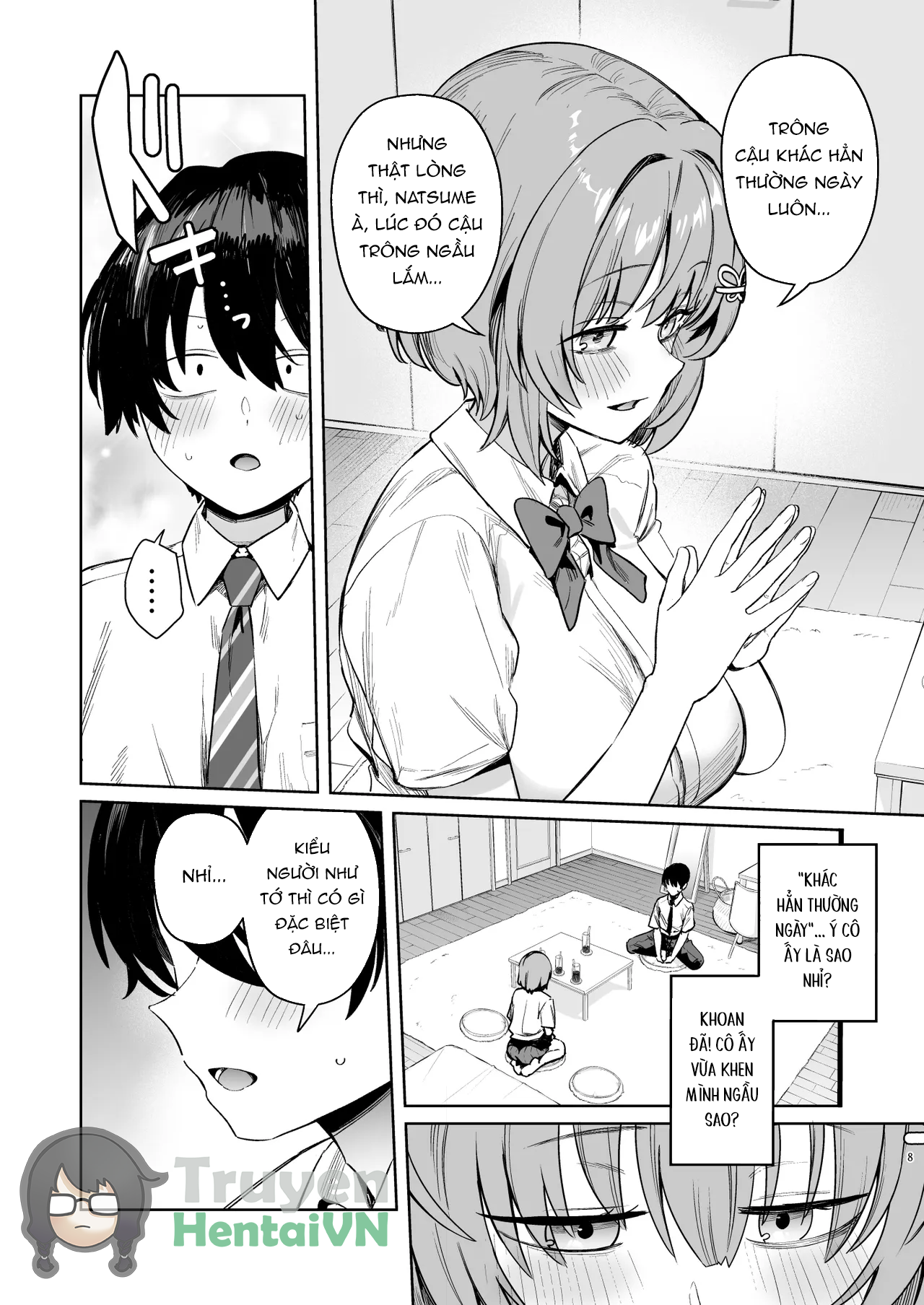 Đọc truyện hentai Class de Kakure Ninki no Hirose-san ga Guigui kuru! - Oneshot