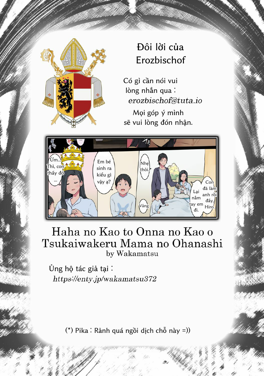 Đọc truyện hentai Haha no Kao to Onna no Kao o Tsukaiwakeru Mama no Ohanshi - Oneshot