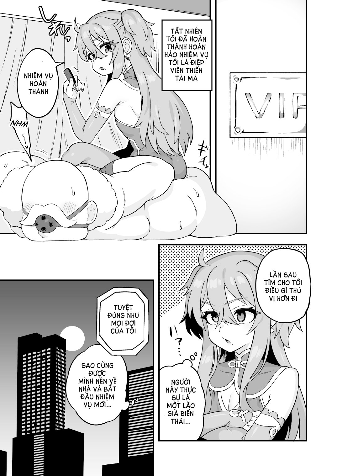 Đọc truyện hentai Một điệp viên thiên tài không bao giờ thất bại!! - Oneshot