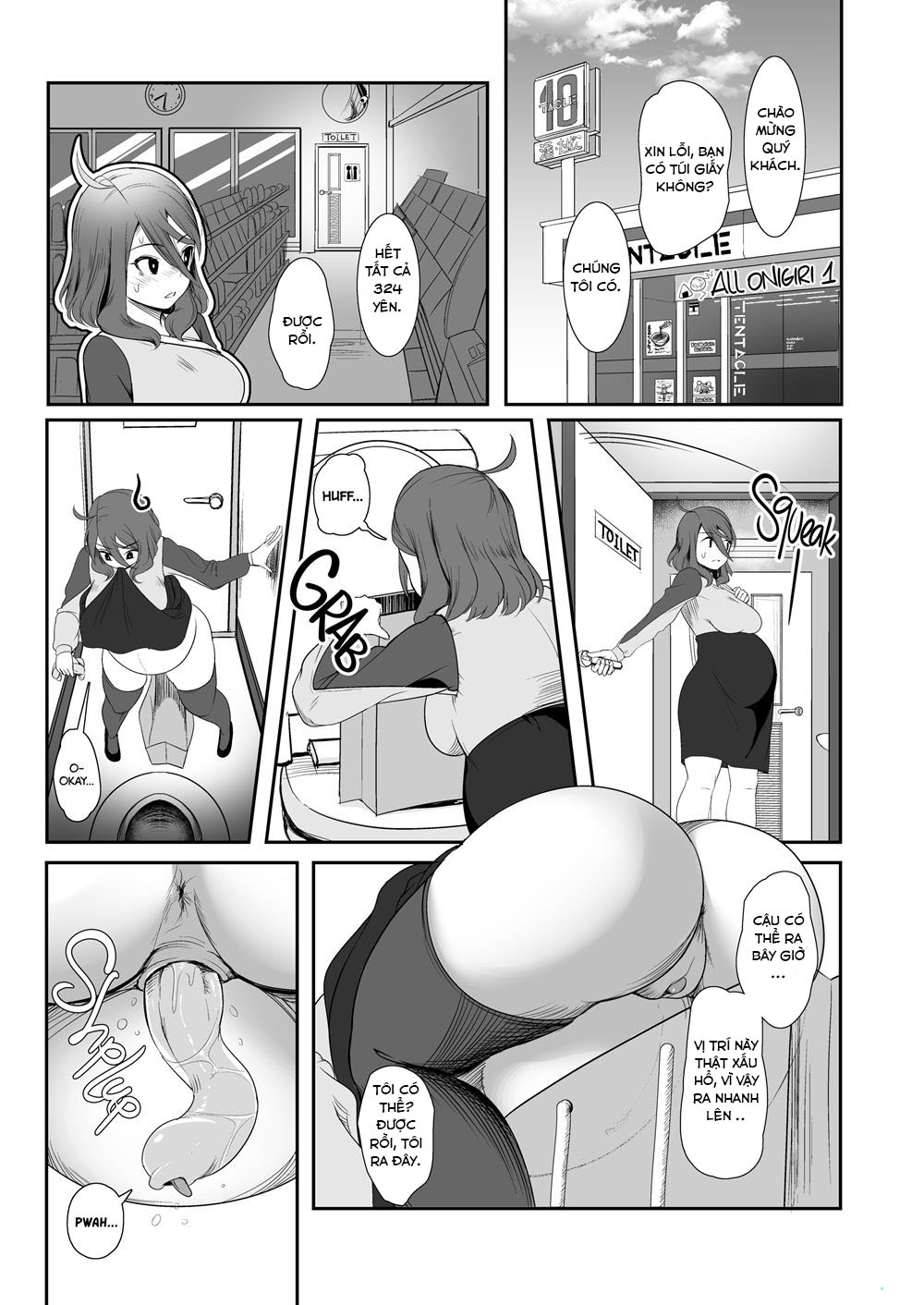 Đọc truyện hentai Sinh vật kỳ lạ và tôi - Oneshot