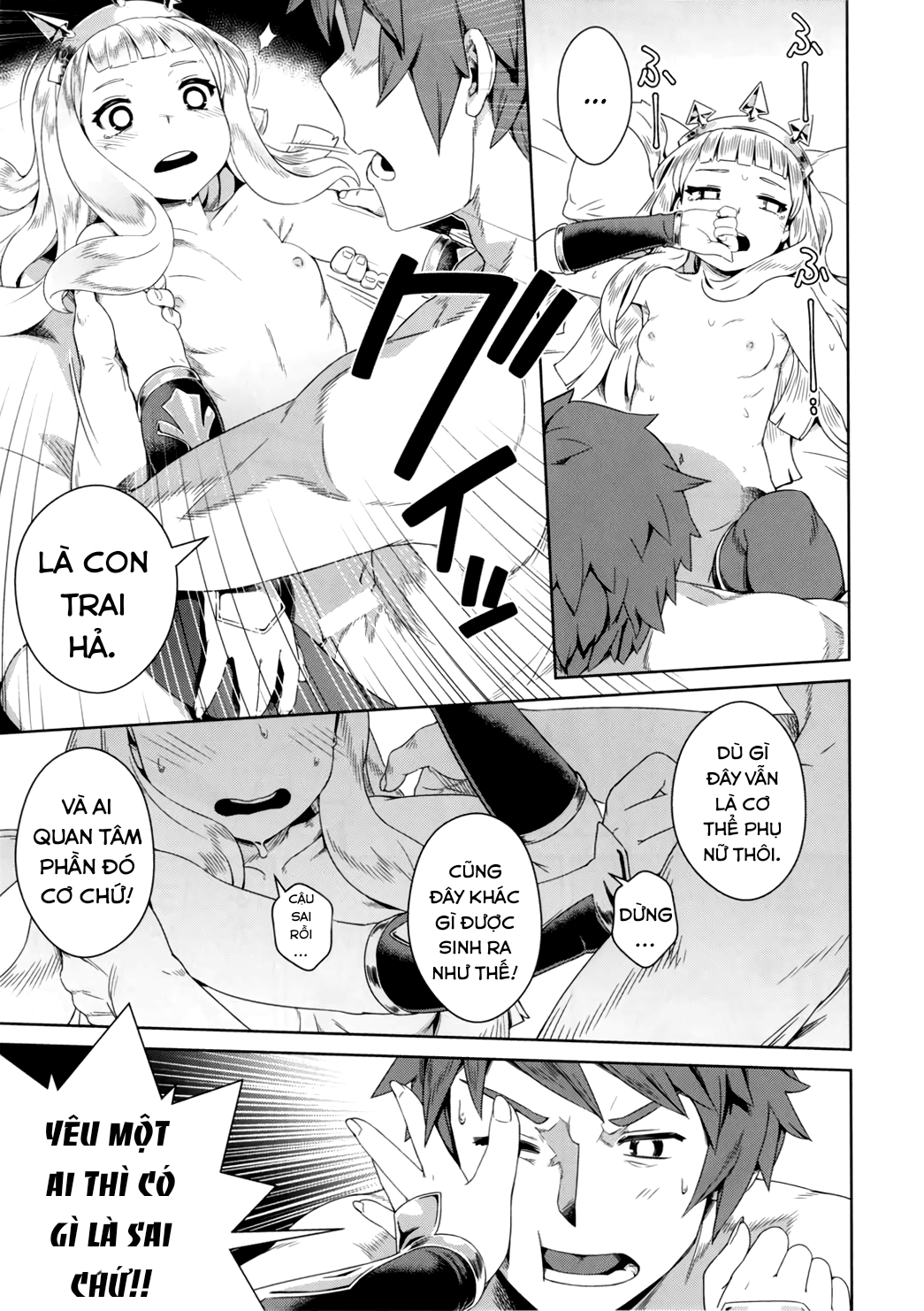 Đọc truyện hentai 7-kakan Kakete Sekai o Tsukuru yori Kawaii Ossan Ochisaseta Hou ga Ii - Oneshot