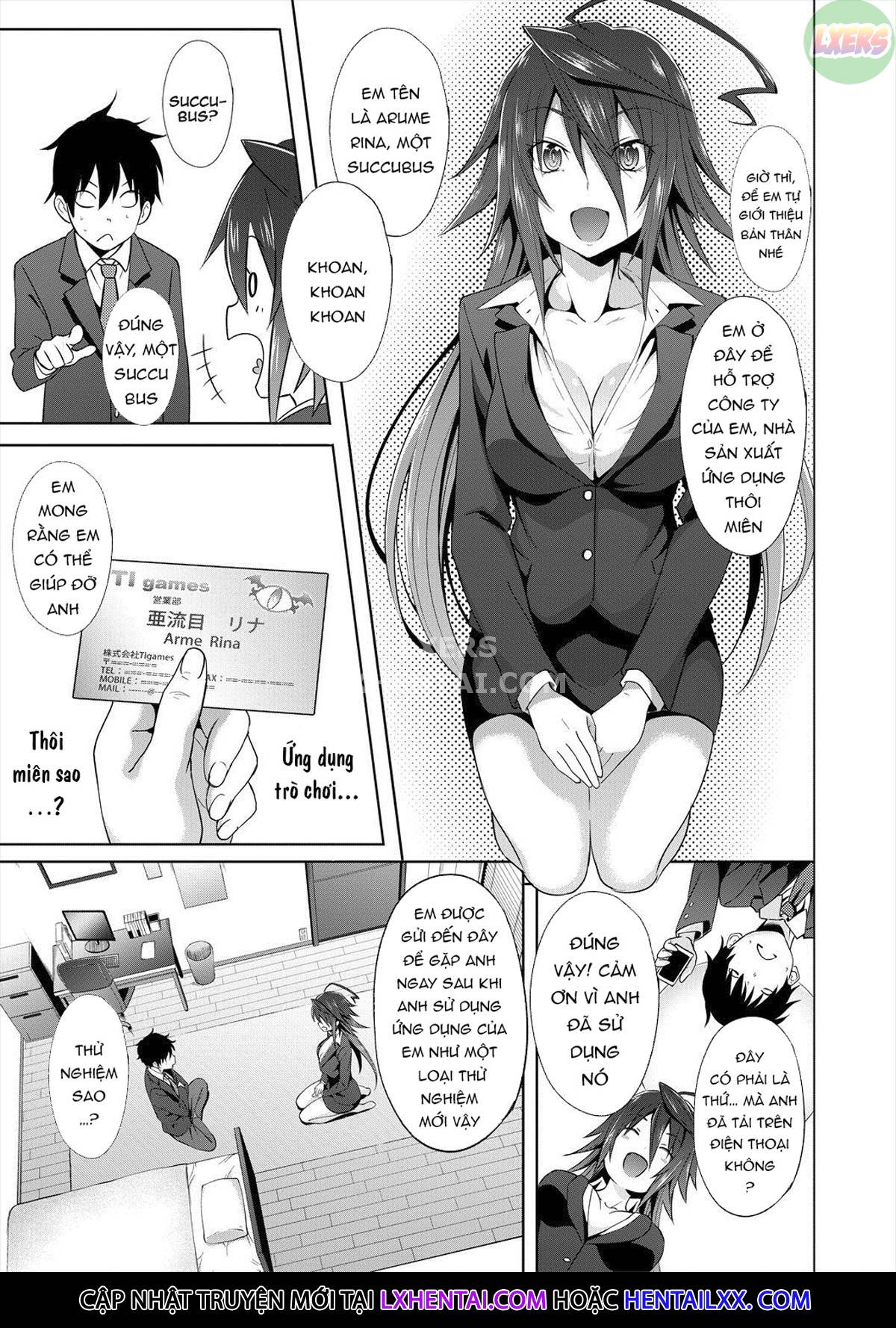 Đọc truyện hentai Succubus Appli - Chap 1