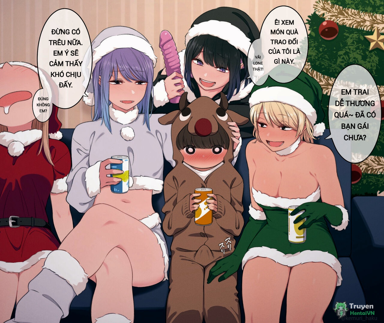 Đọc truyện hentai Món quà bất ngờ - Oneshot