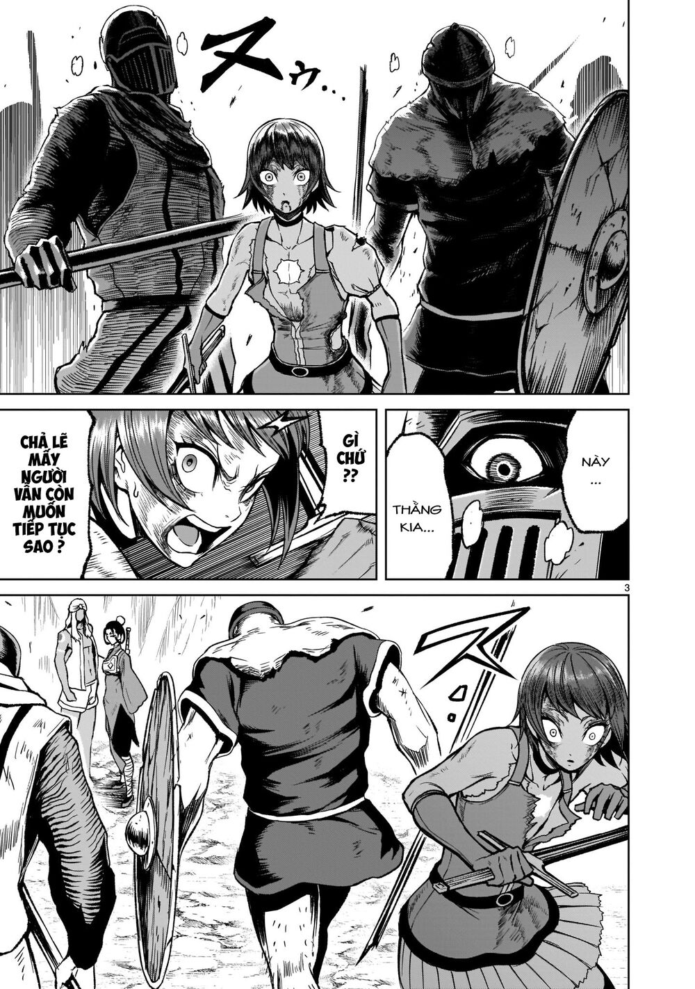 Đọc truyện hentai Vườn hoa hồng Saga - Chap 17: Tình thế hiểm nghèo ～Die letze Route～