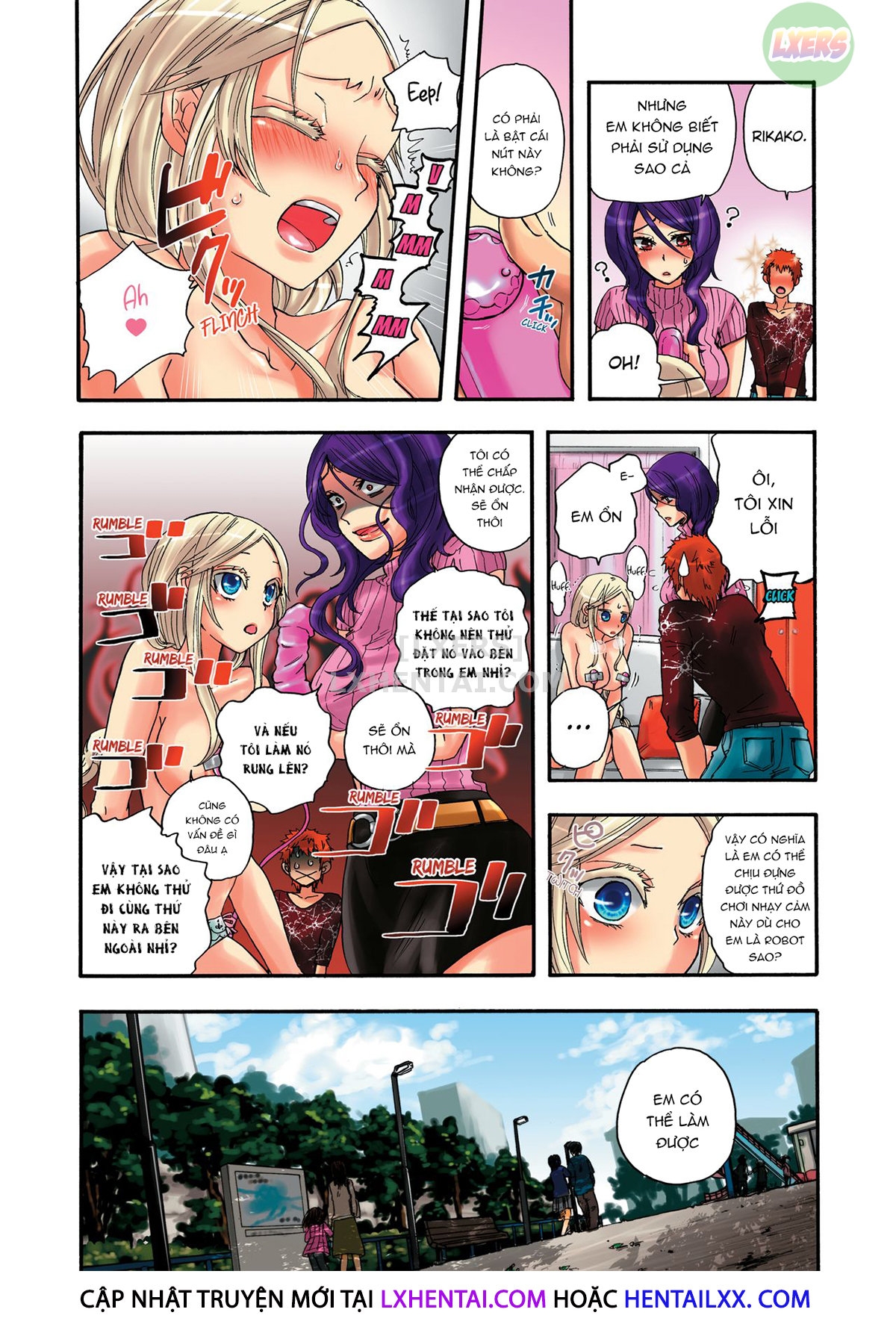 Đọc truyện hentai Robot thú cưng Lilly - Chap 7