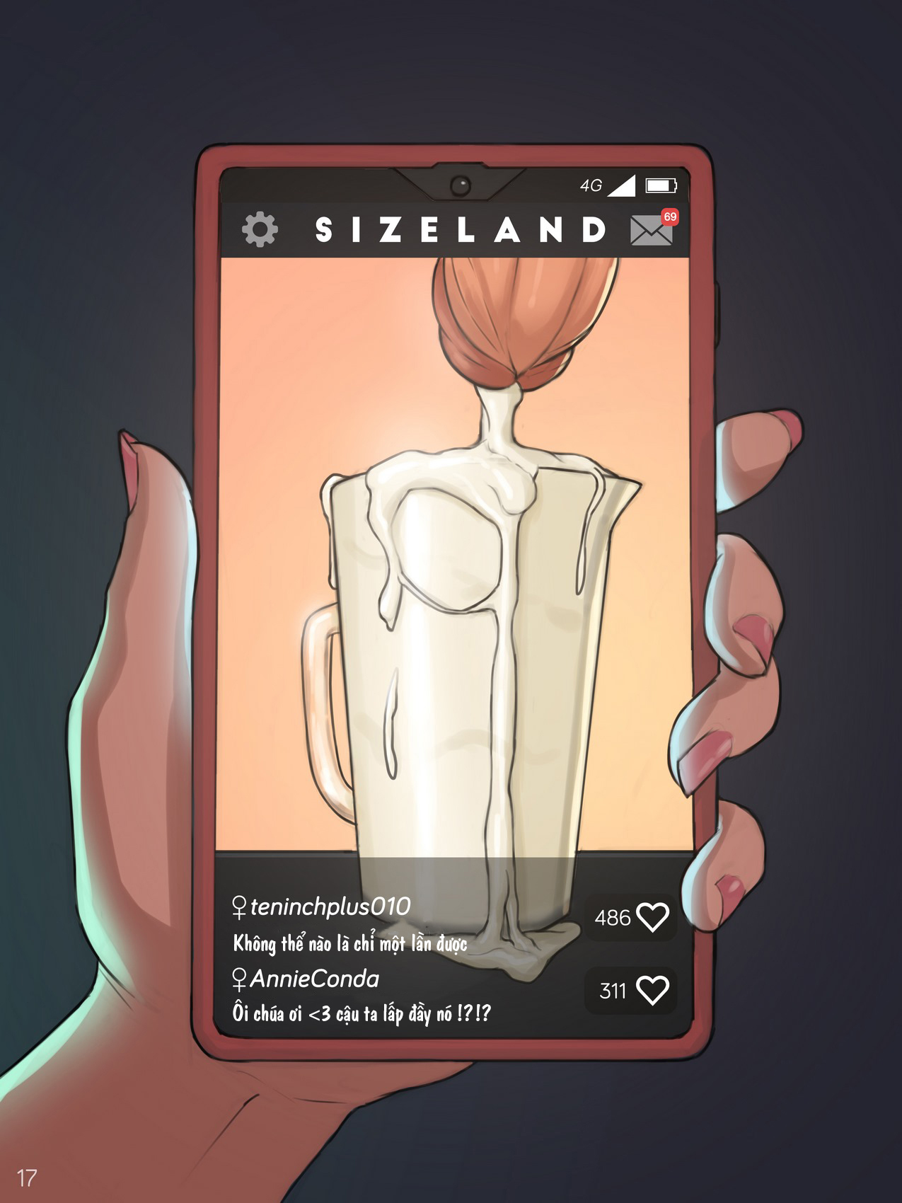 Đọc truyện hentai Sizeland - Chap 1