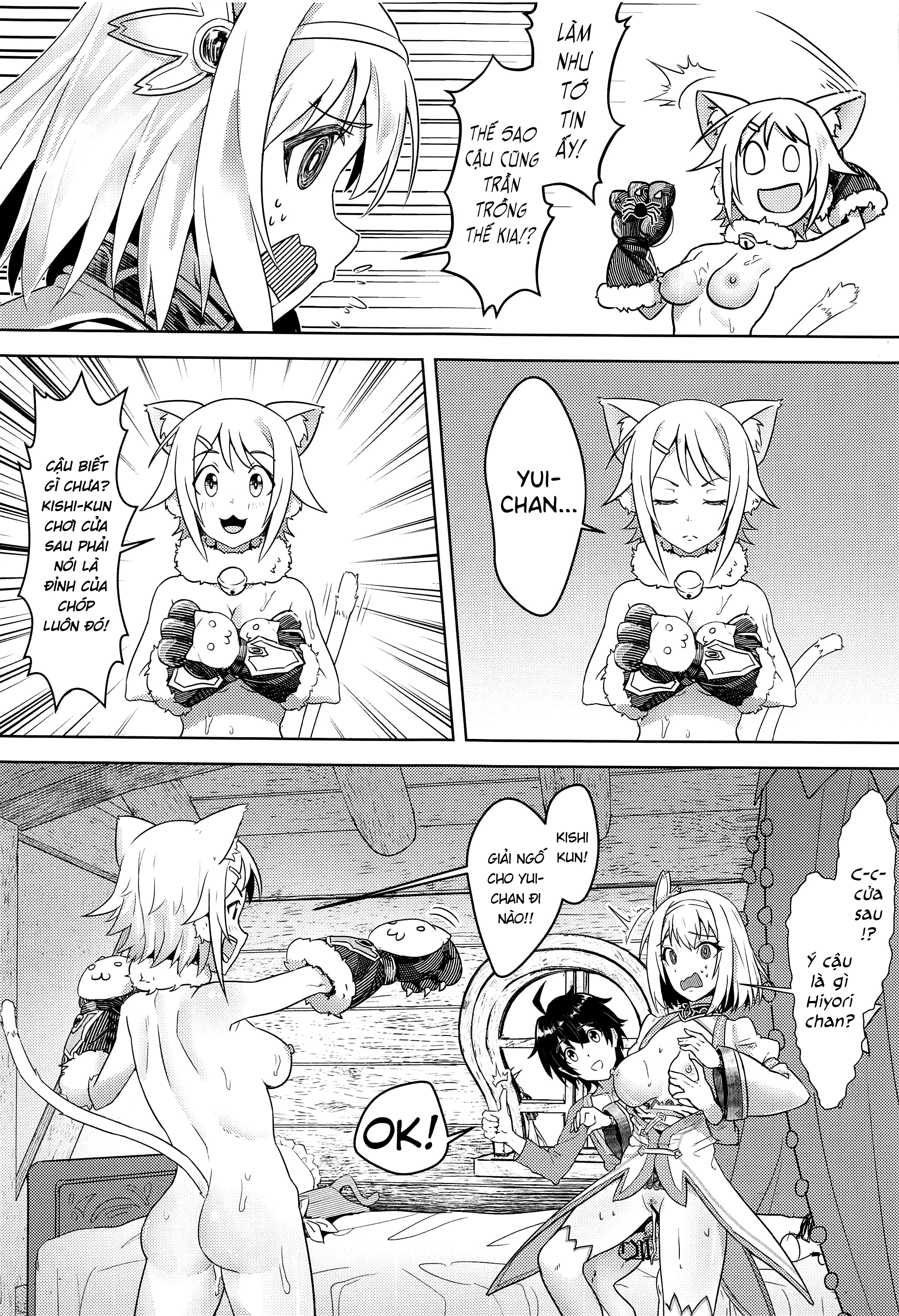 Đọc truyện hentai Yui-chan to Kishi-kun Futarikiri no Hitotoki - Oneshot