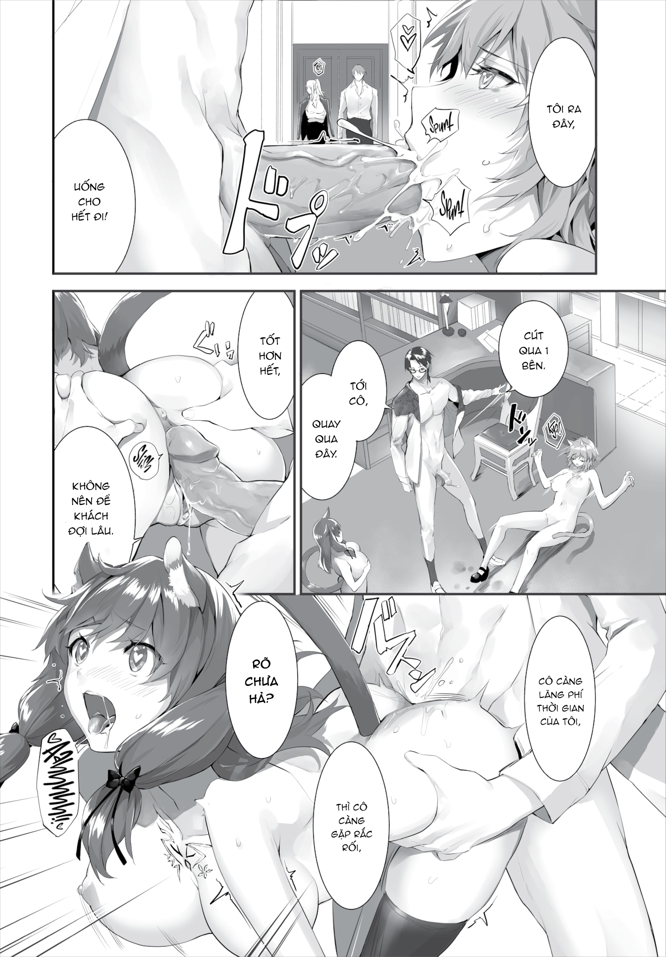 Đọc truyện hentai Nô lệ tai mèo - Chap 16