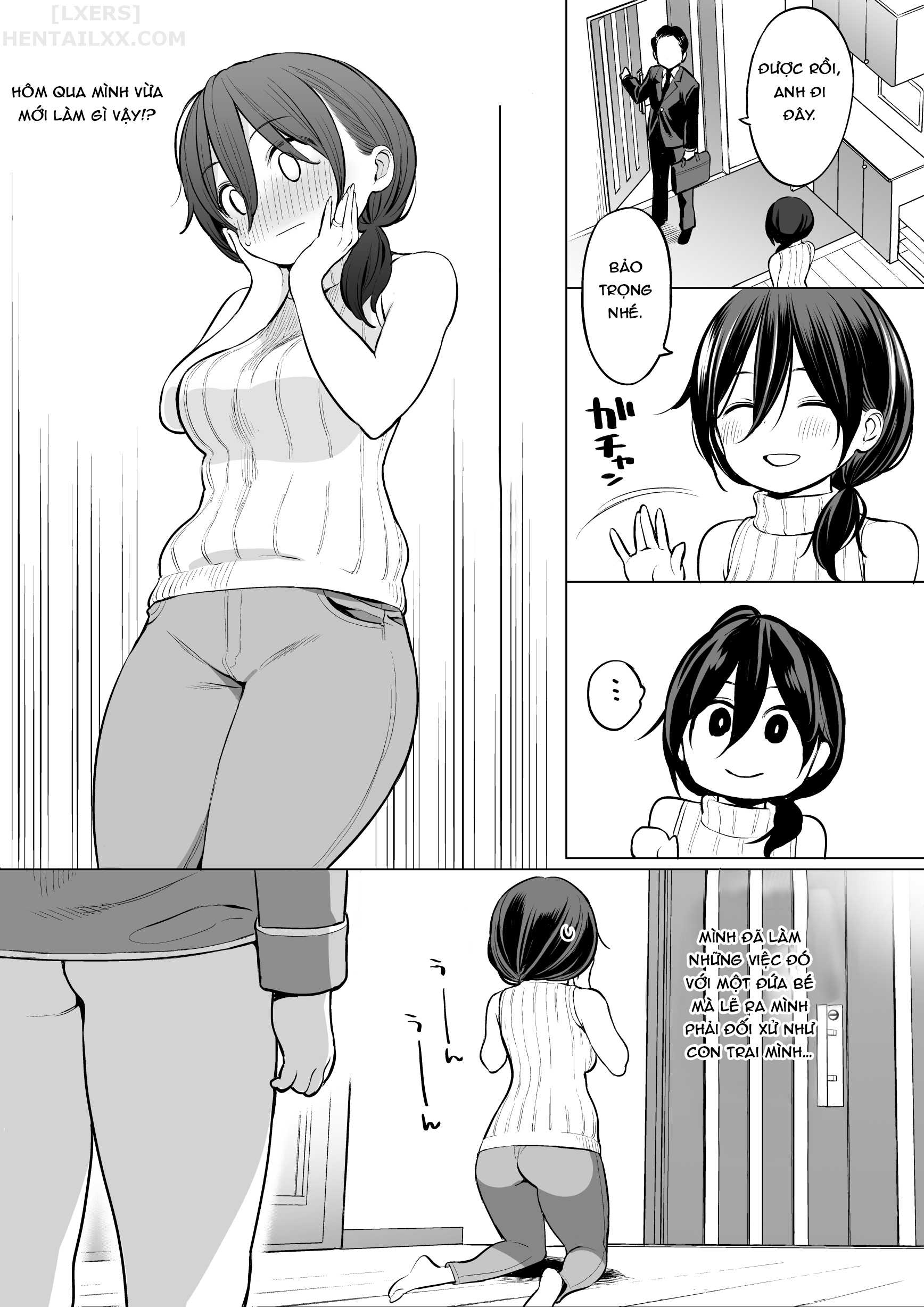 Đọc truyện hentai Ryouta-Kun Ejaculated For The First Time Using His Stepmom - Oneshot