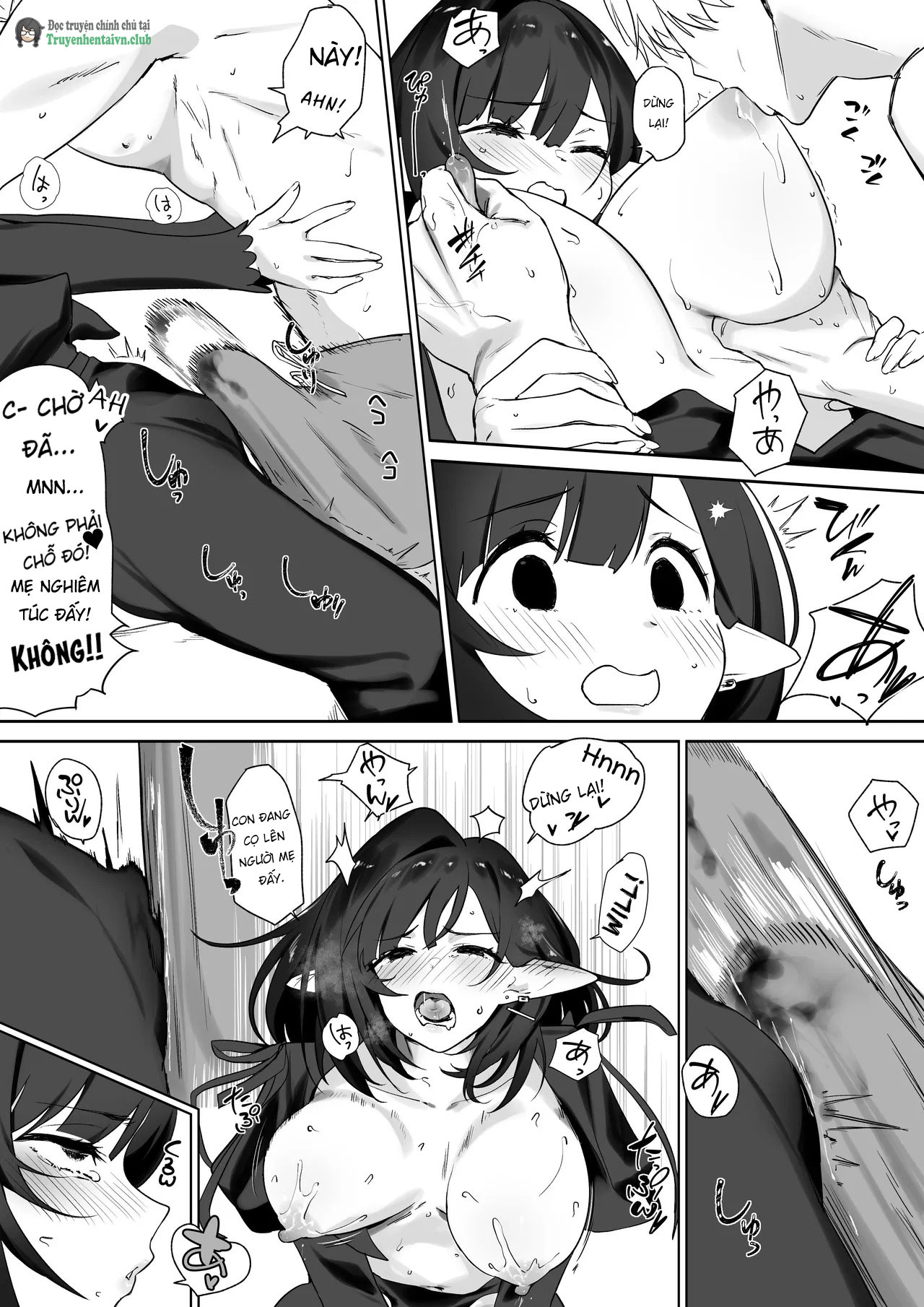 Đọc truyện hentai Elf no Milk de Otona ni Narimashita - Oneshot