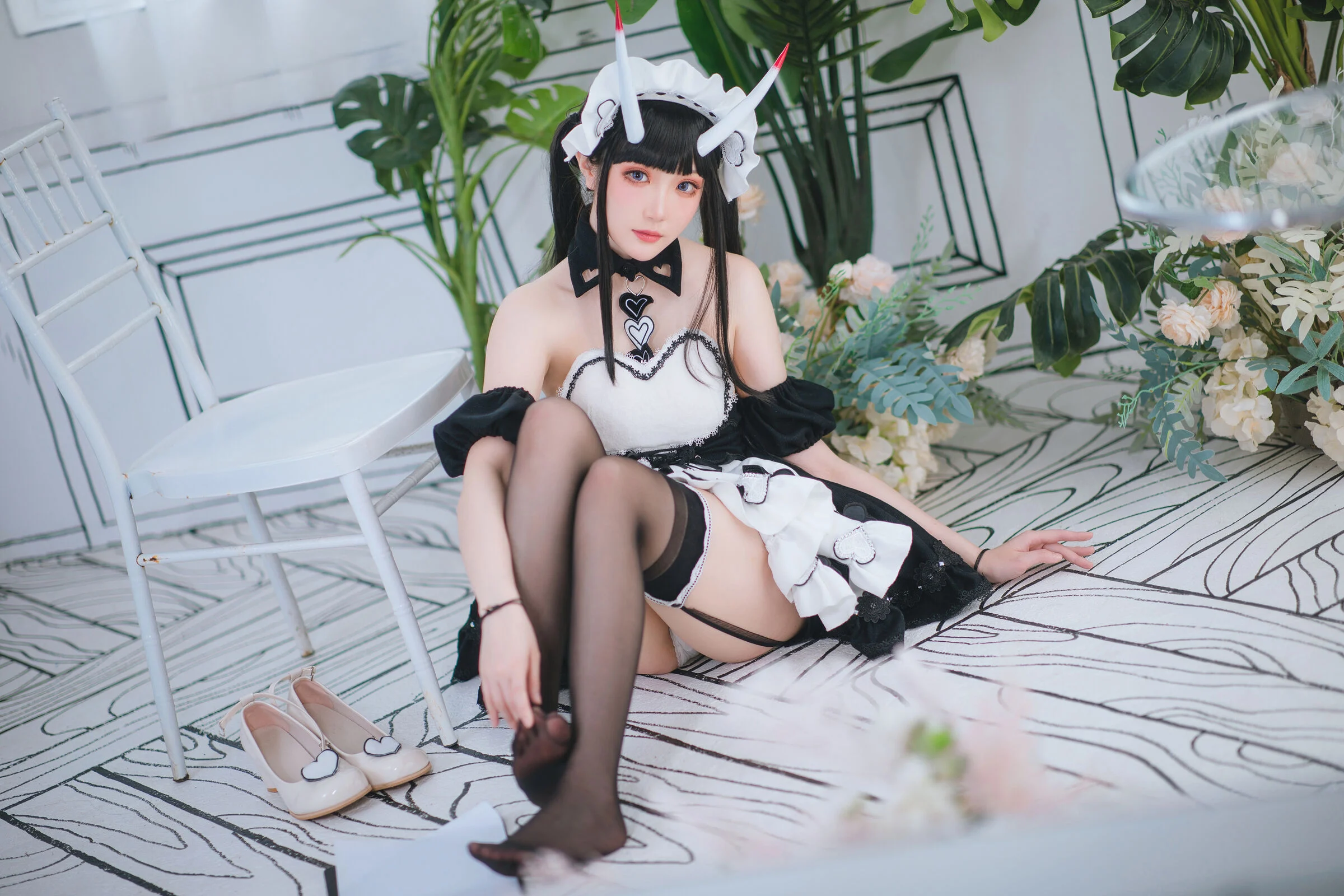 Đọc truyện hentai Tuyển tập Albums siêu phẩm Cosplay - Chap 591 - Guashi-chan Noshiro Maid