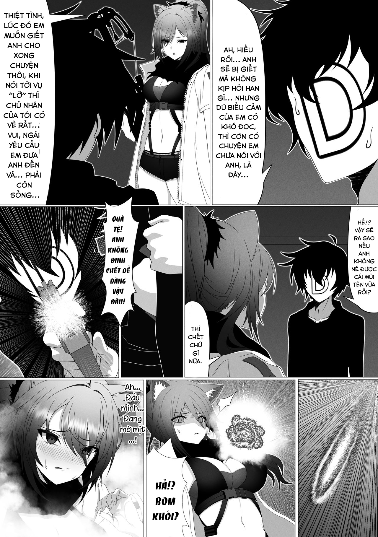 Đọc truyện hentai Doctor×Ceylon×Schwarz (Arknights) - Oneshot