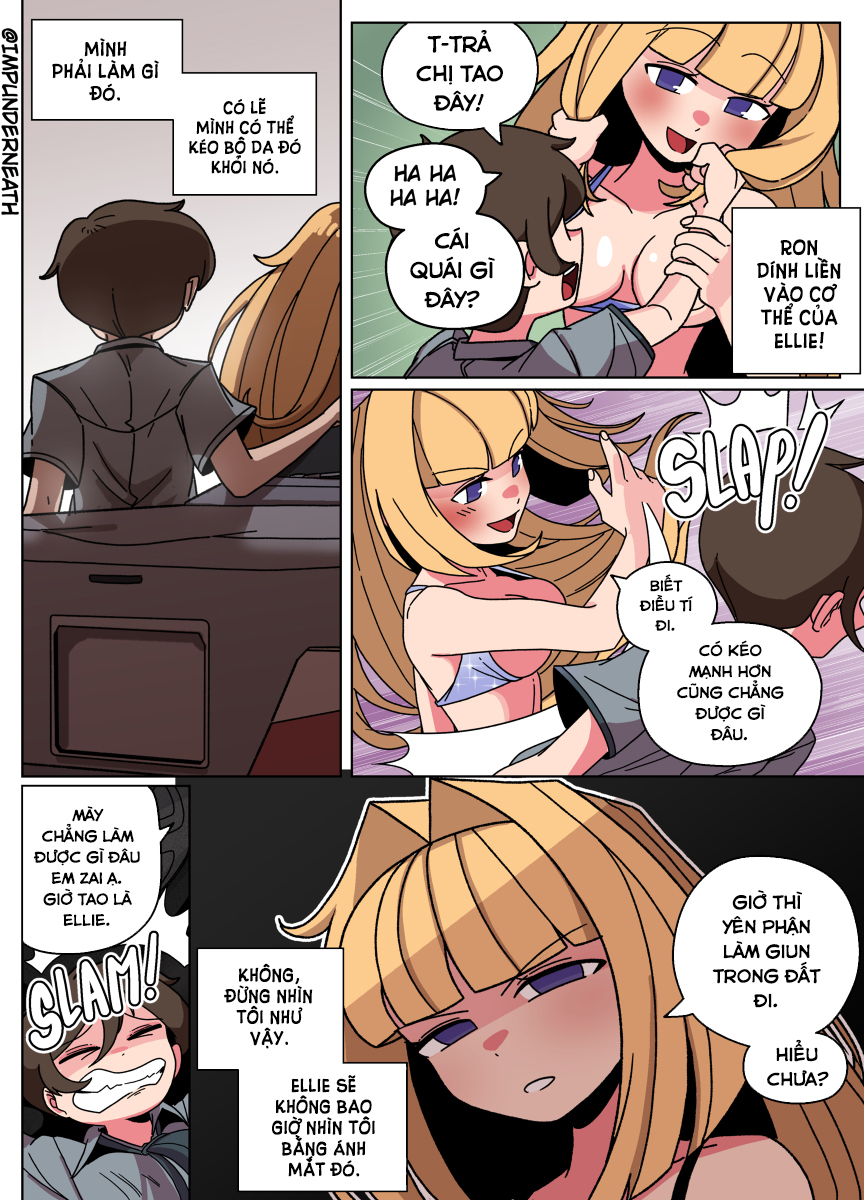 Đọc truyện hentai Bộ đồ da Ellie - Chap 3