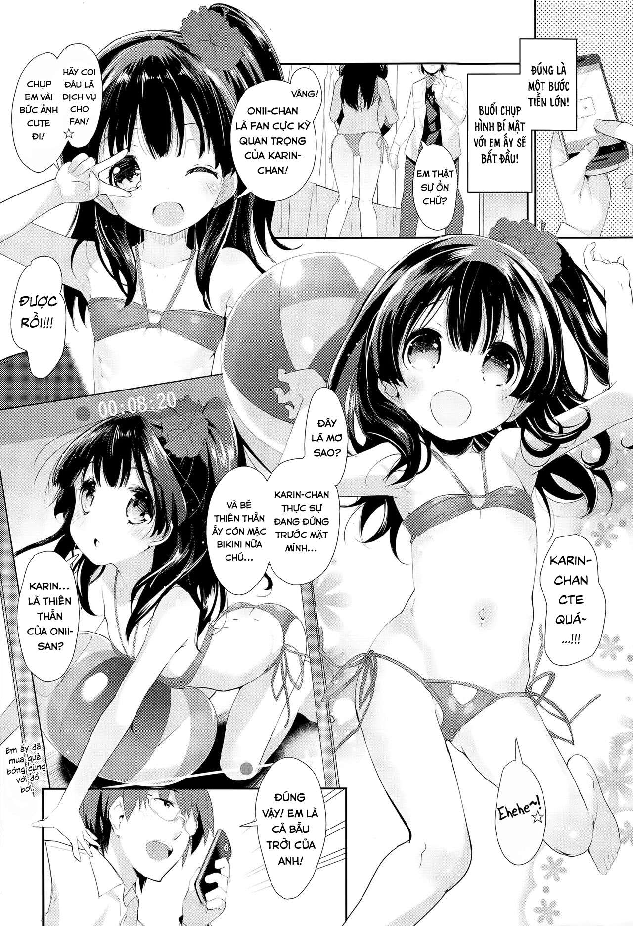 Đọc truyện hentai Tôi may mắn được húp bé loli idol nhà kế bên. - Oneshot