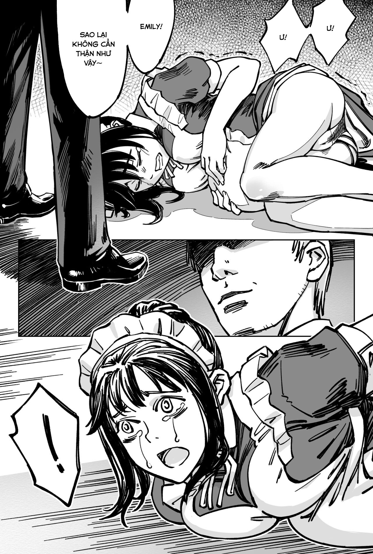 Đọc truyện hentai Gia đình giàu có sống sót - Chap 1