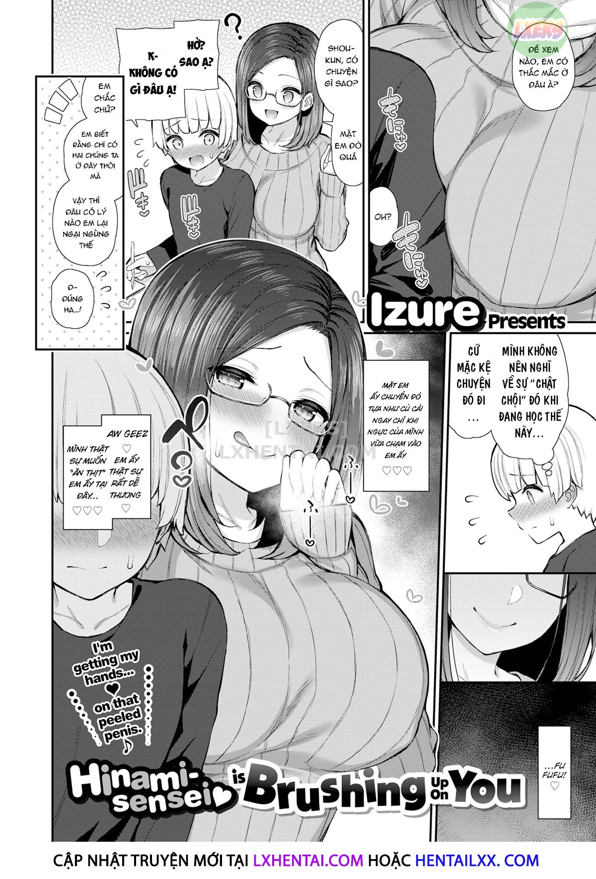 Đọc truyện hentai Hinami-sensei nứng tình - Chap 1