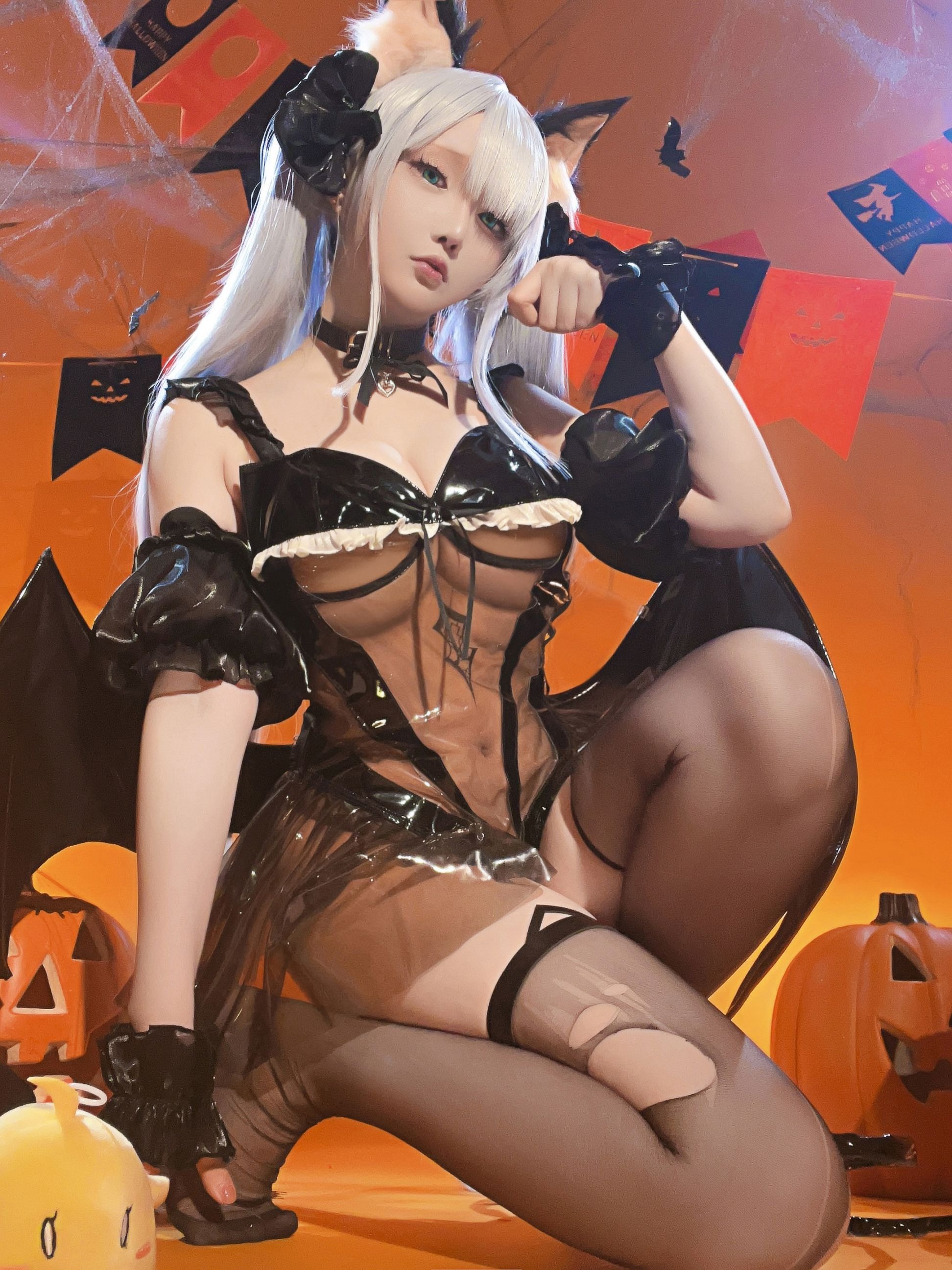 Đọc truyện hentai Tuyển tập Albums siêu phẩm Cosplay - Chap 69 - Halloween - Chichi Janus