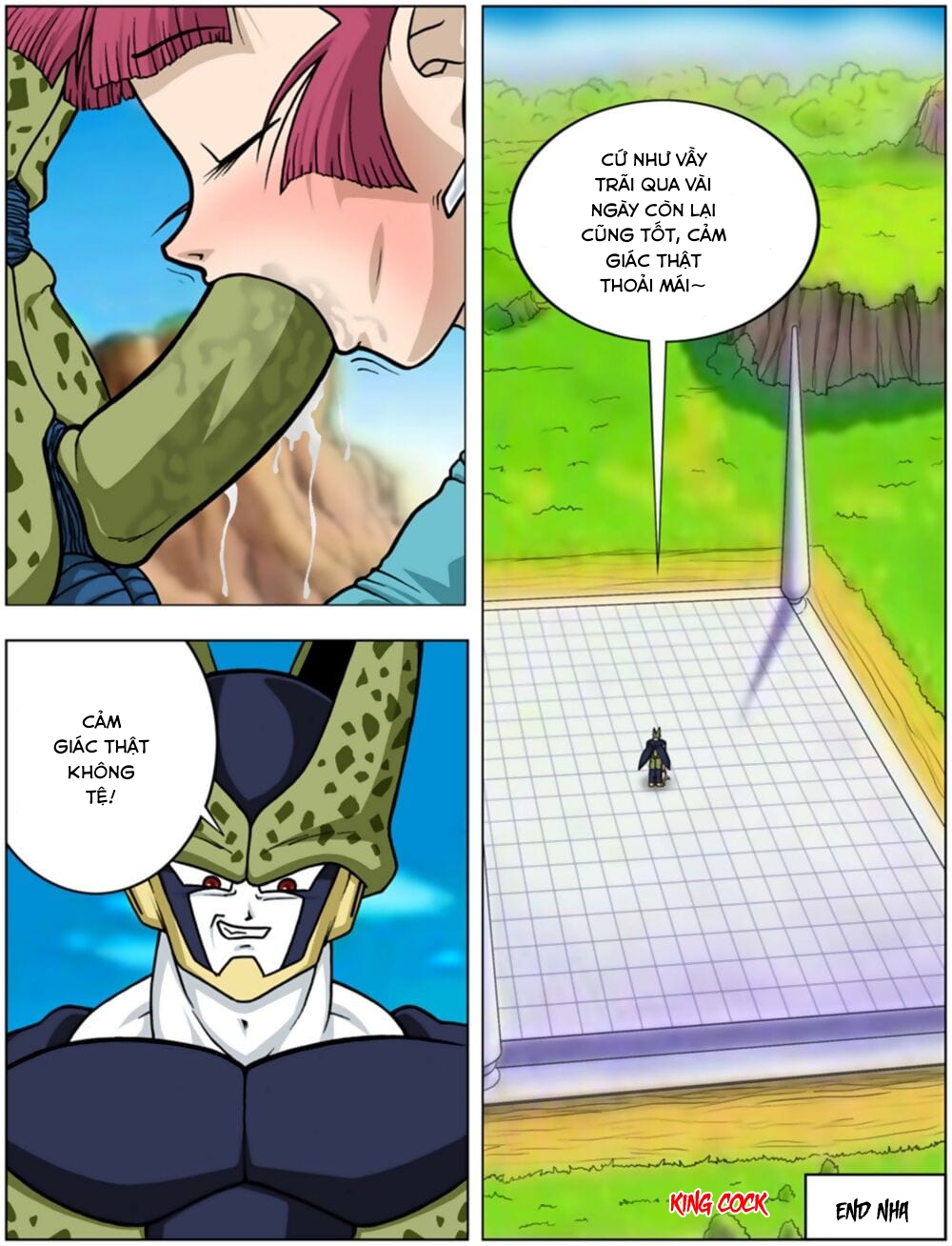 Đọc truyện hentai Giờ mới biết trước ngày đánh với cell goku luyện tập thế nào - Chap 1