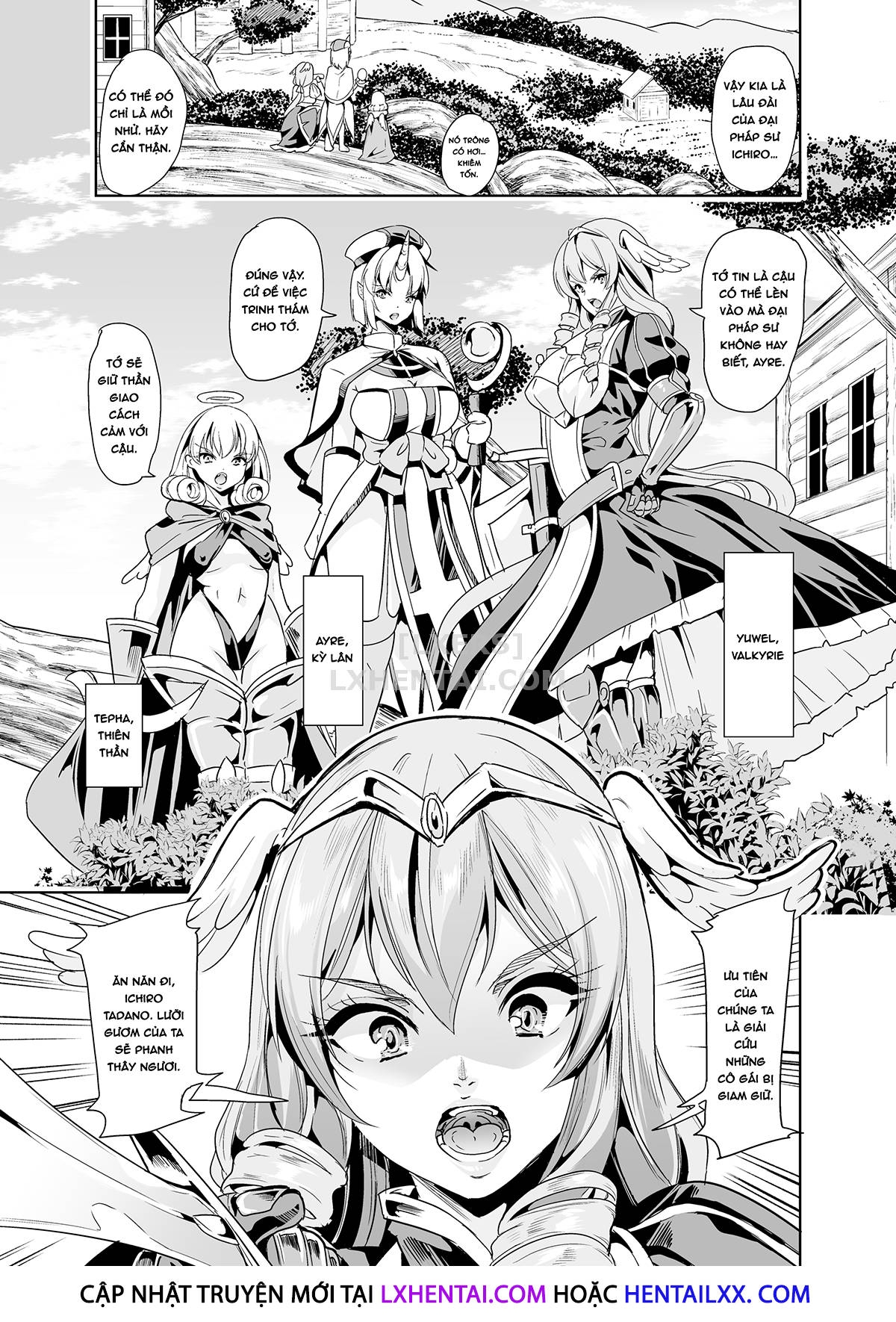 Đọc truyện hentai My Harem in Another World Collection - Chap 9 - Defeated by Dick, Fucking for Justice