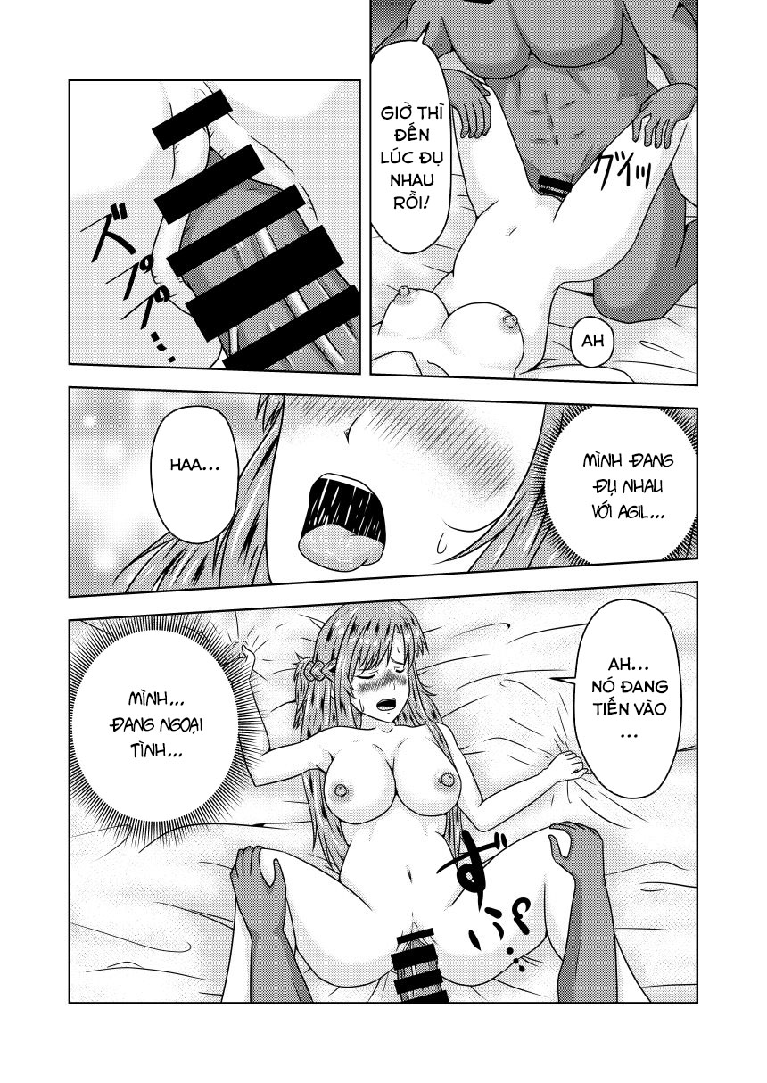 Đọc truyện hentai Asuna-san ga Agil ni Netorareru Ohanashi - Oneshot