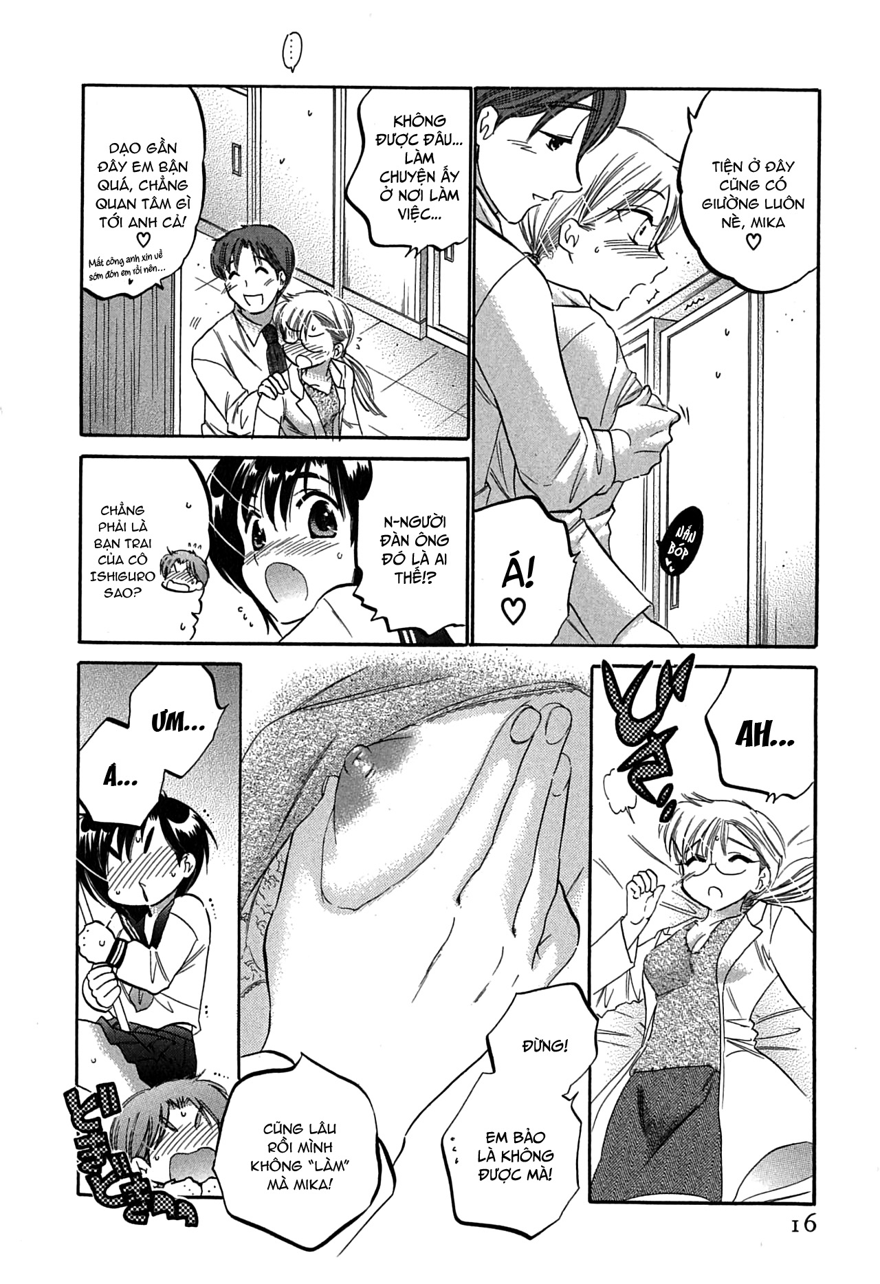 Đọc truyện hentai Mako-chan to Asobo! - Chap 1: Cùng chơi ở phòng y tế nào