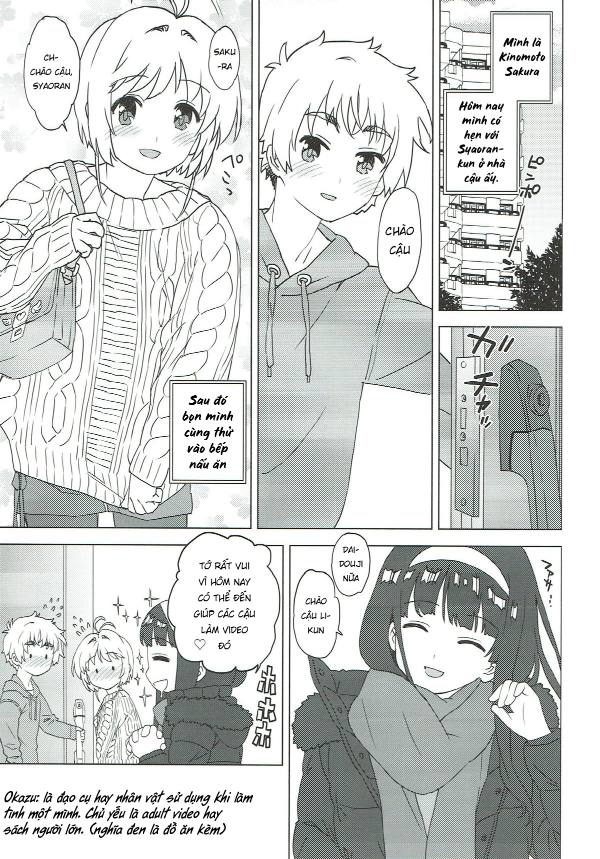 Đọc truyện hentai Làm video cùng Sakura và Syaoran - Oneshot