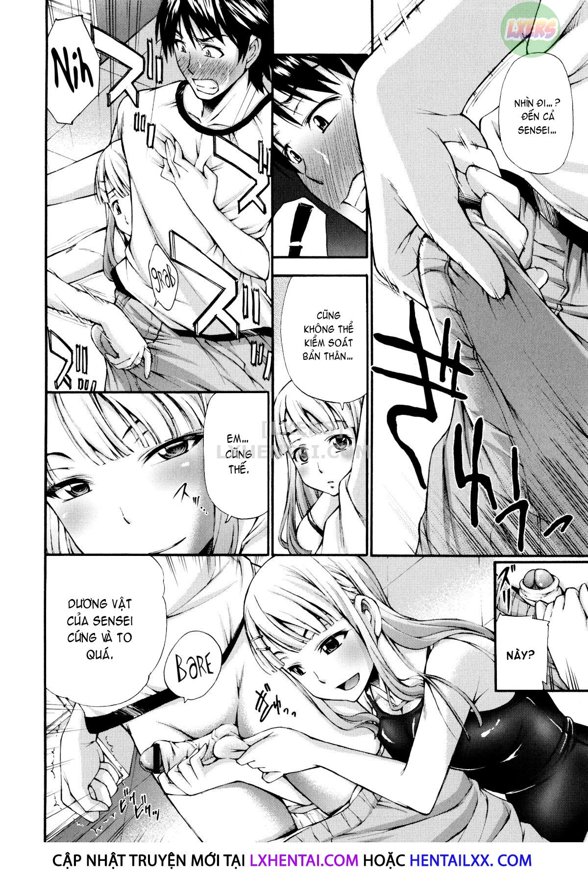 Đọc truyện hentai Houkei Nama Ijiri + Bonus Leaflet - Chap 6 - Bí mật của tôi và thầy