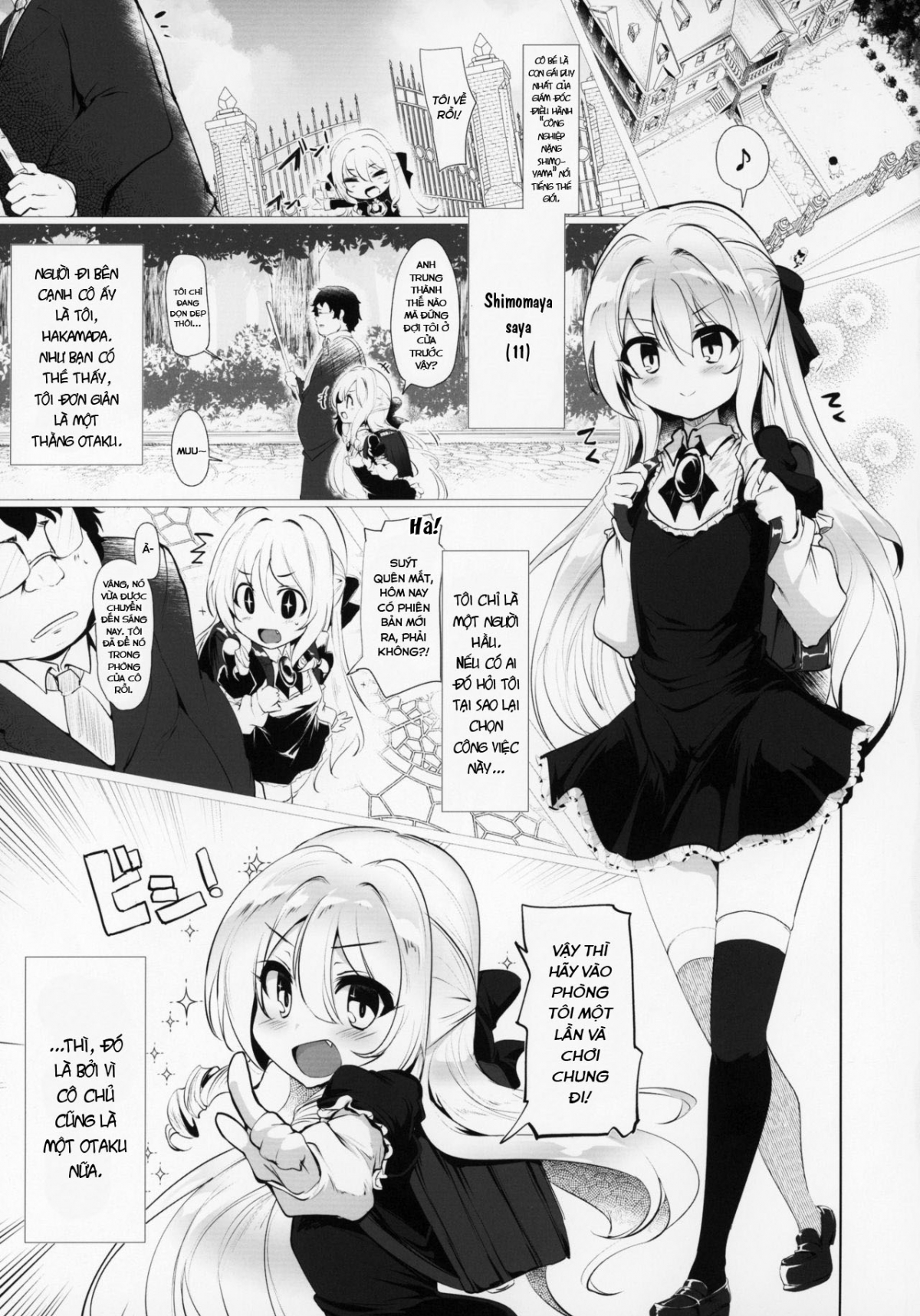 Đọc truyện hentai Cô chủ nhỏ đáng yêu của tôi - Chapter 1