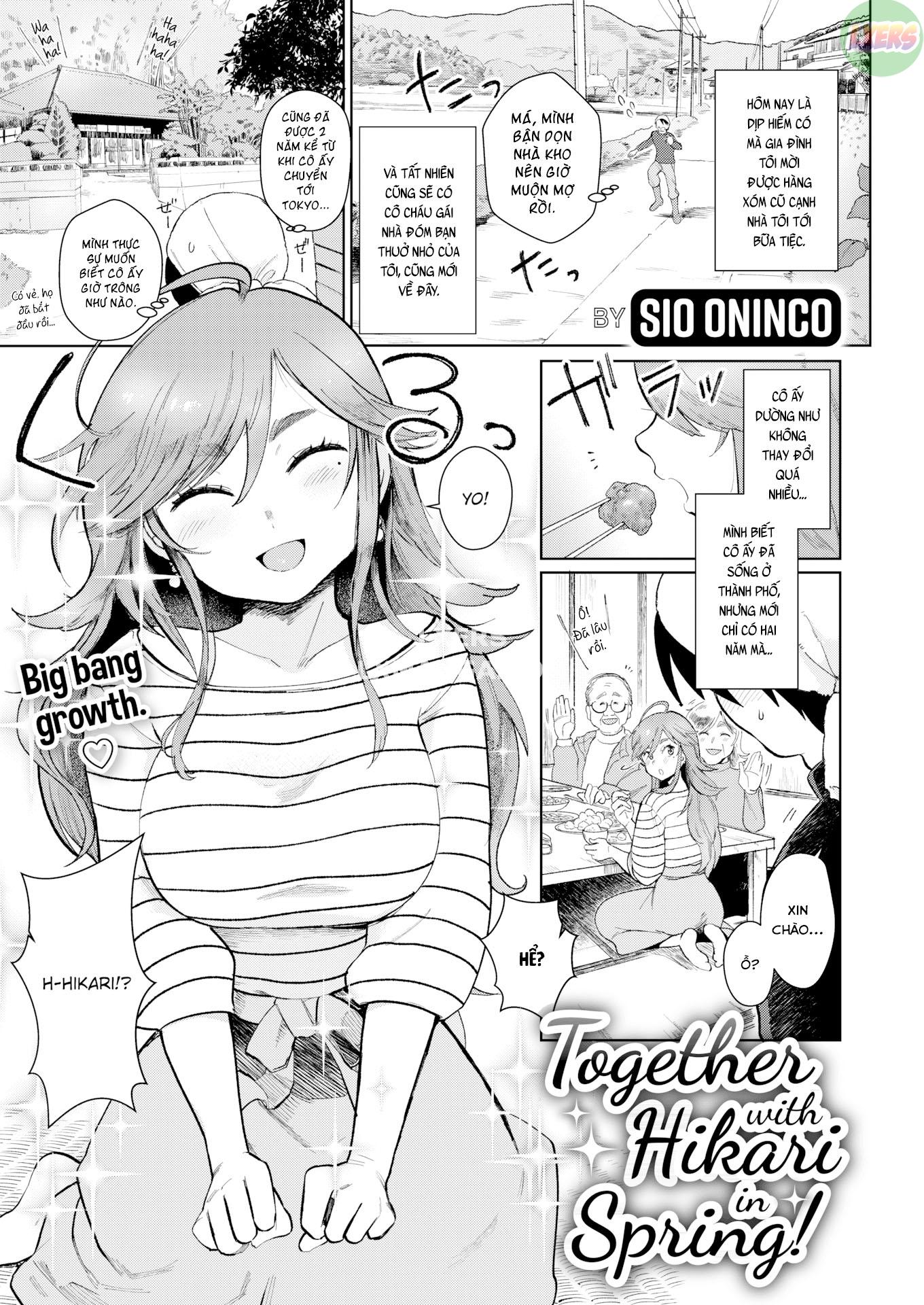 Đọc truyện hentai Gặp lại Hikari vào kỳ nghỉ xuân - Oneshot