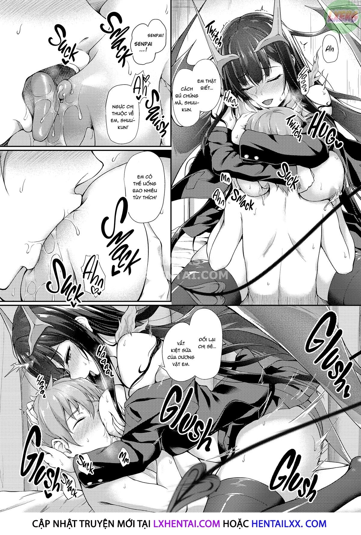 Đọc truyện hentai Tình yêu đa chủng loài 101 - Chap 8 - Steamy, Mutual Milking