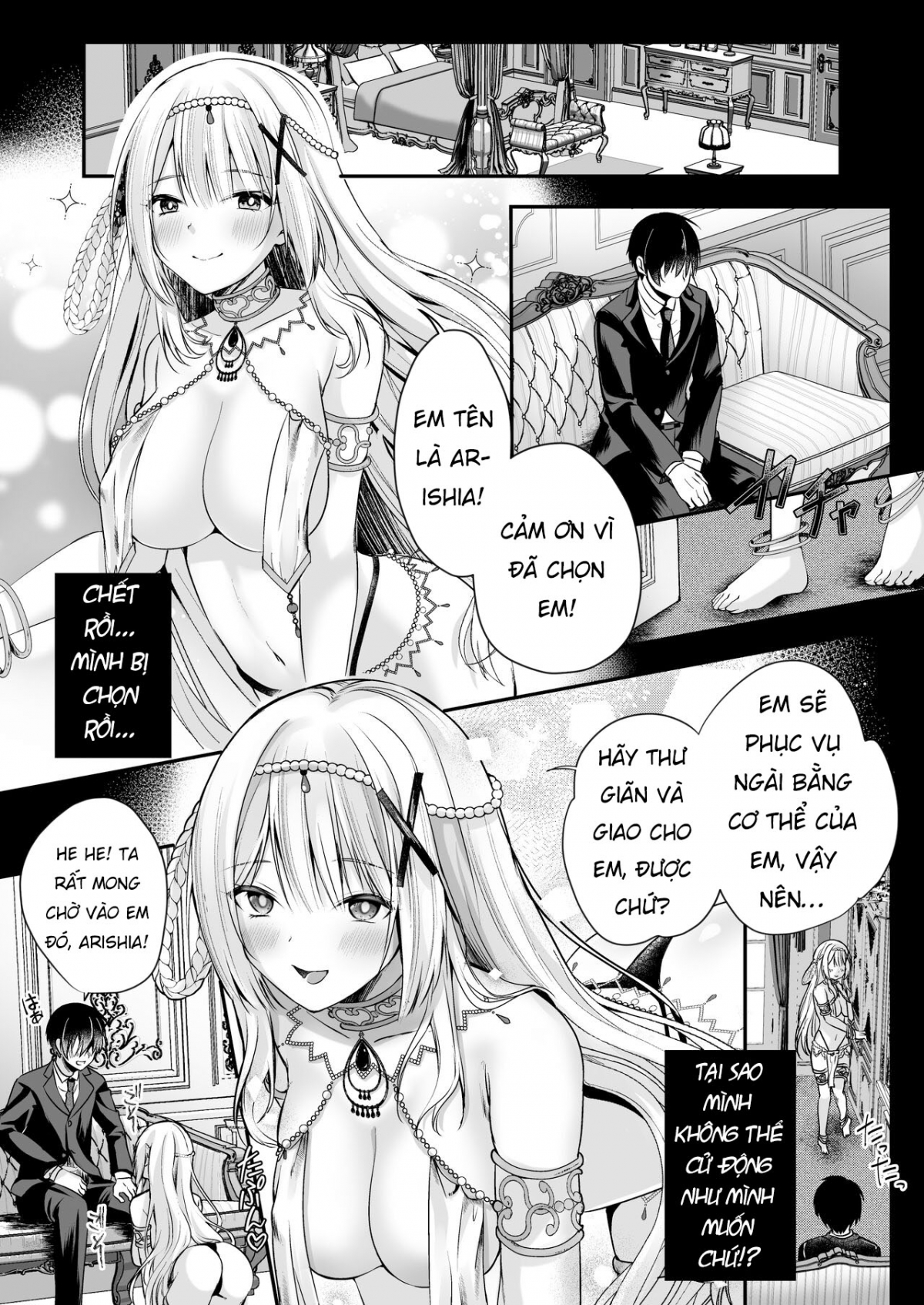 Đọc truyện hentai MarionettePrincess -Mobu murabito no etchina ayatsuri ningyo ni sa rete shimau hime kishi monogatari- - Có thoại