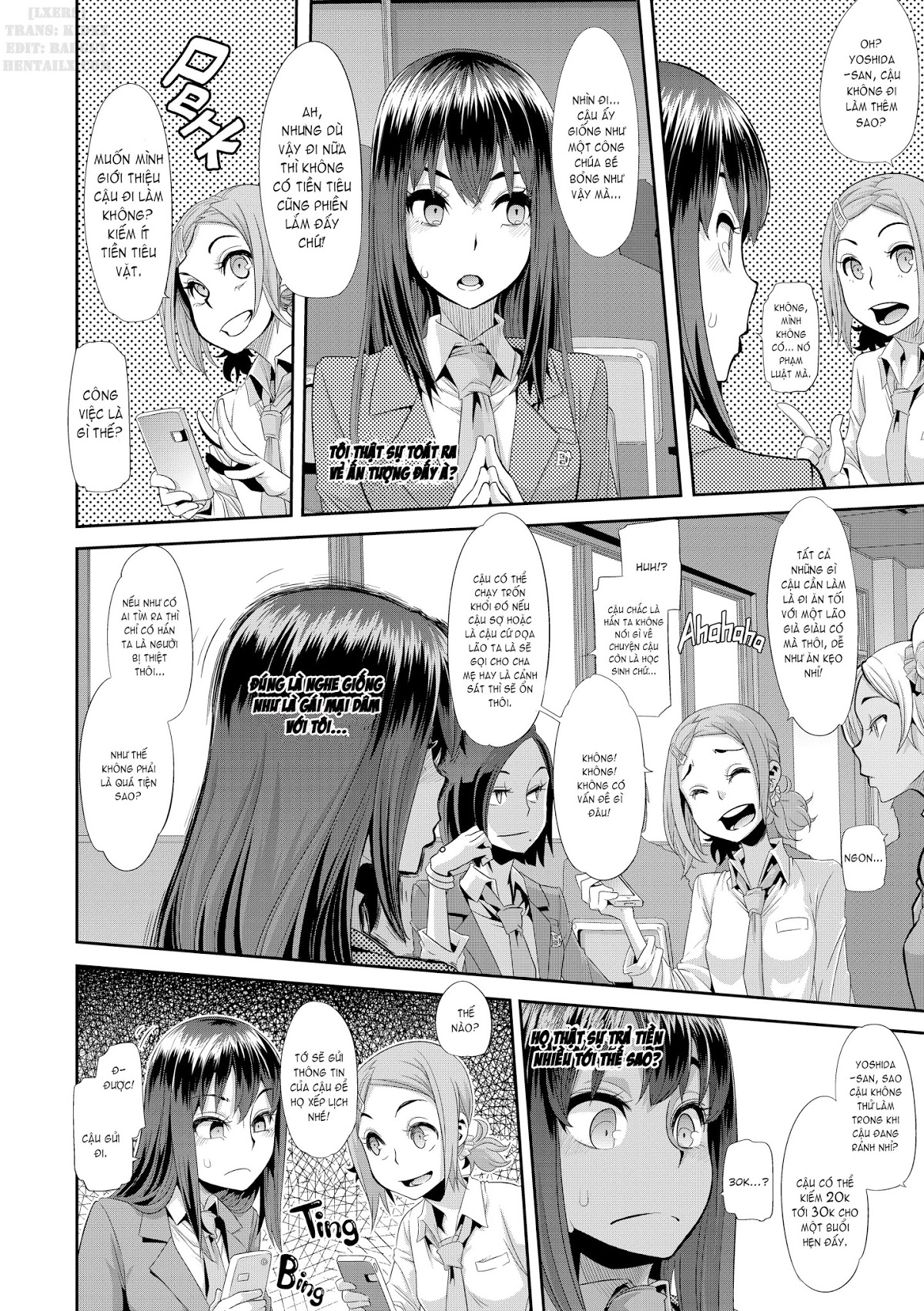 Đọc truyện hentai Cô nữ sinh và lần đầu biết sướng - Chap 2