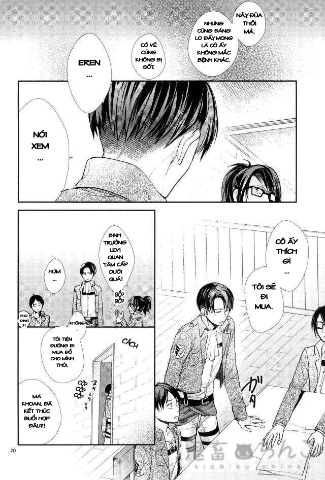 Đọc truyện hentai Ánh sáng phía bên kia (Shingeki no Kyojin) - Oneshot