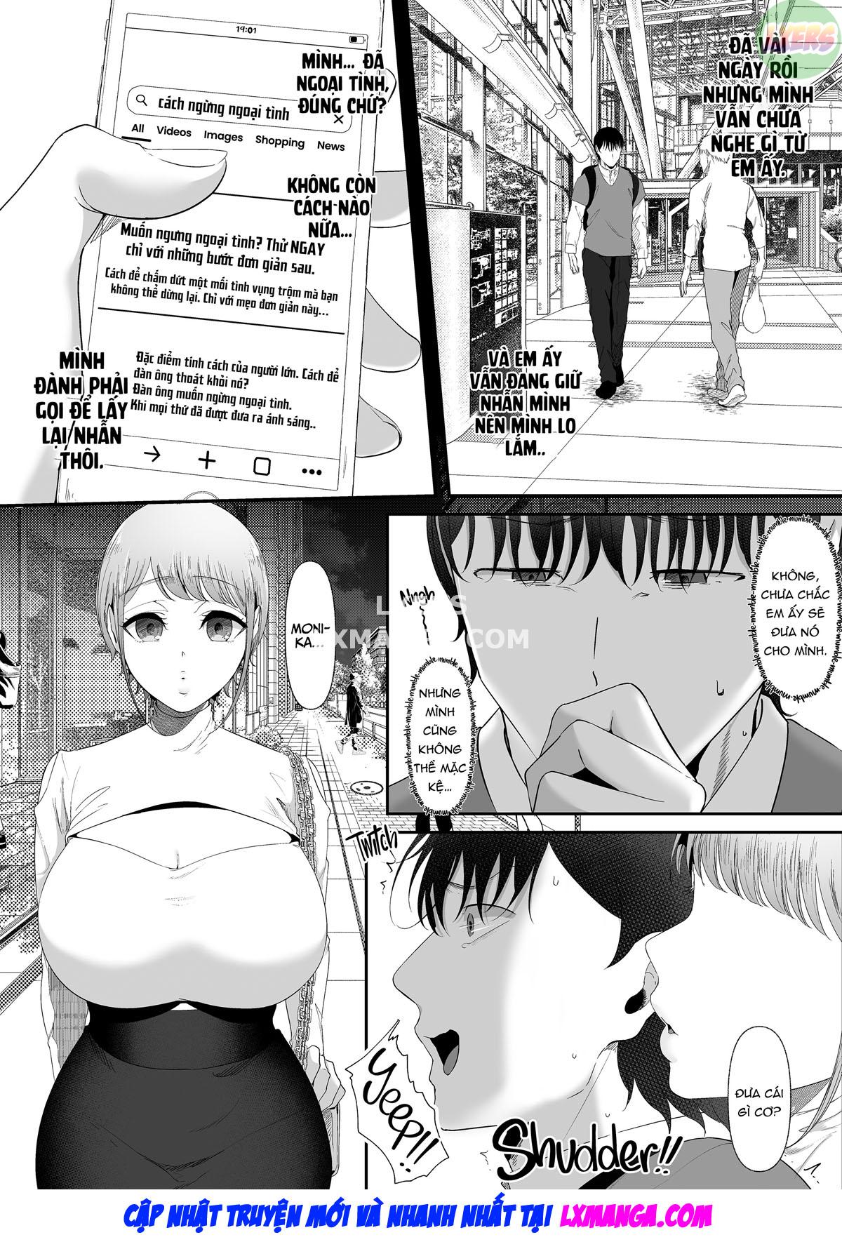 Đọc truyện hentai Sự cám dỗ của Monika Mashiro - Oneshot