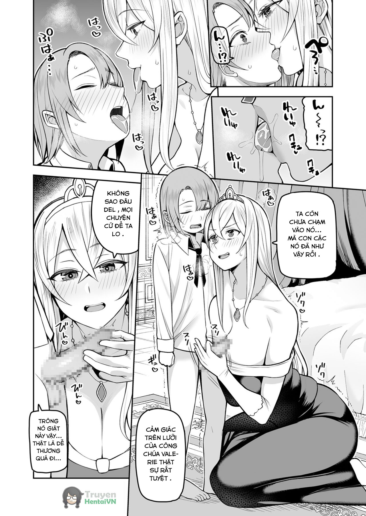 Đọc truyện hentai Valerie Monogatari ~Oujo-sama wa Yaritai Houdai - Chap 2