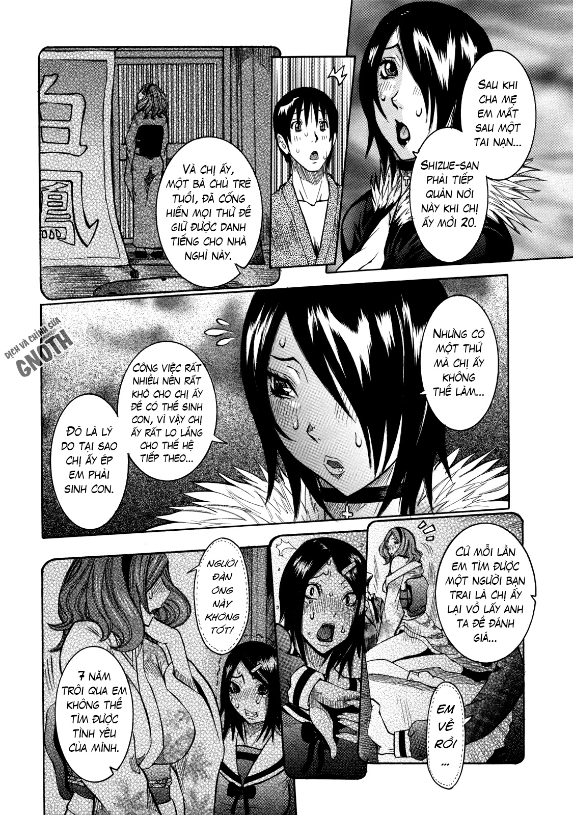 Đọc truyện hentai Nenchaku Taishitsu - Chap 9 – Nhà nghỉ Hakuhou (3)