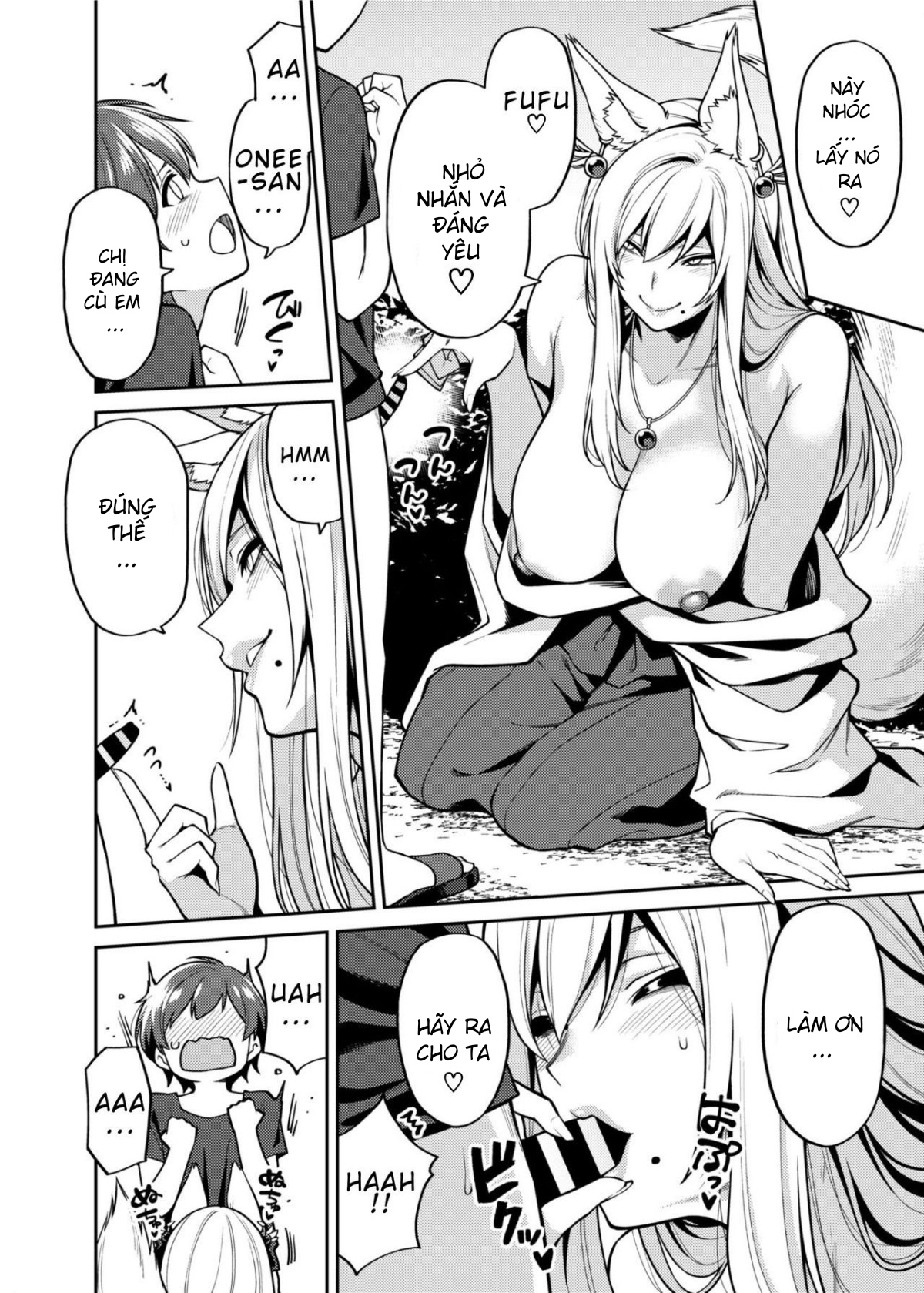 Đọc truyện hentai Takkun and the Fox Onee-san - Oneshot